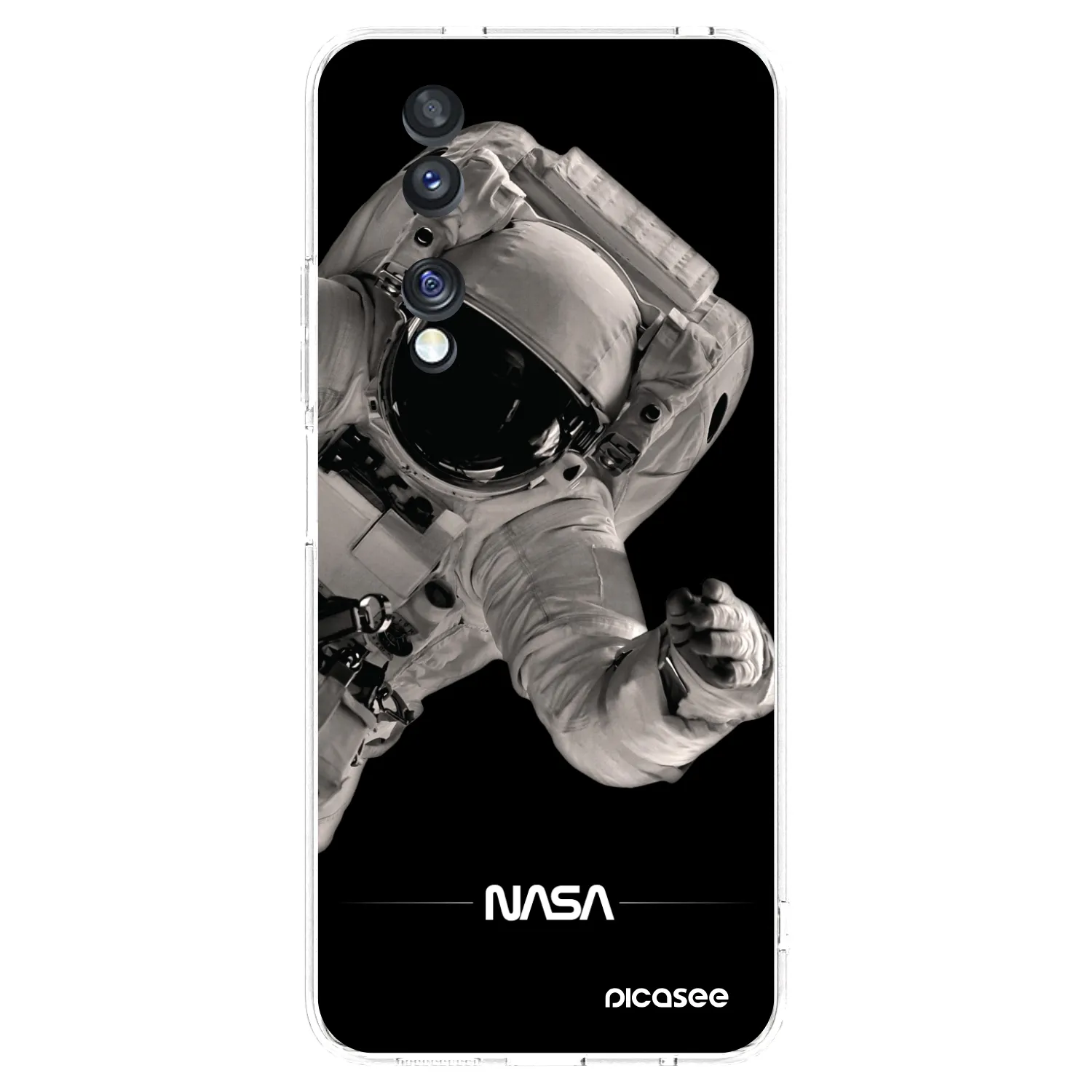 Picasee átlátszó szilikon tok az alábbi mobiltelefonokra Honor 70 - Astronaut Big