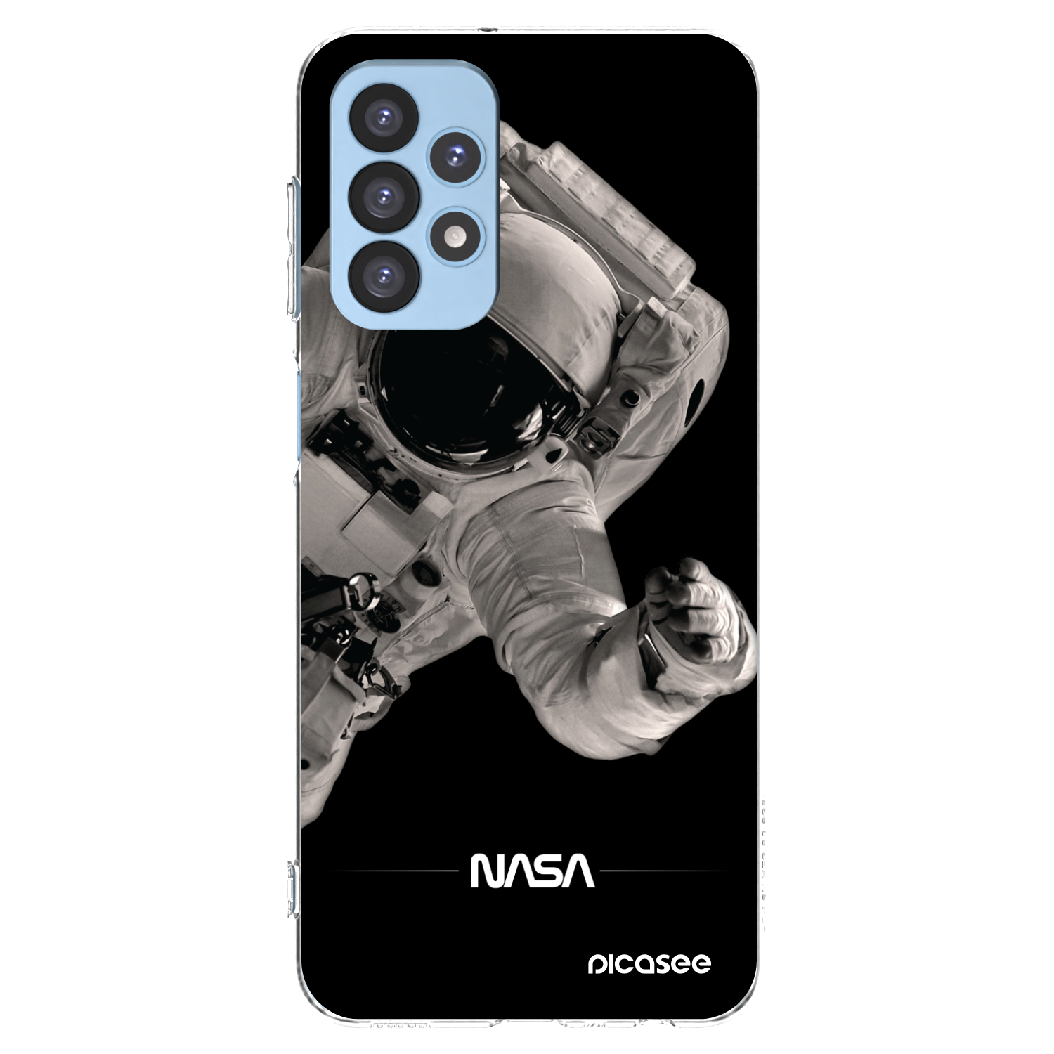 Picasee átlátszó szilikon tok az alábbi mobiltelefonokra Samsung Galaxy A23 A235F 4G - Astronaut Big