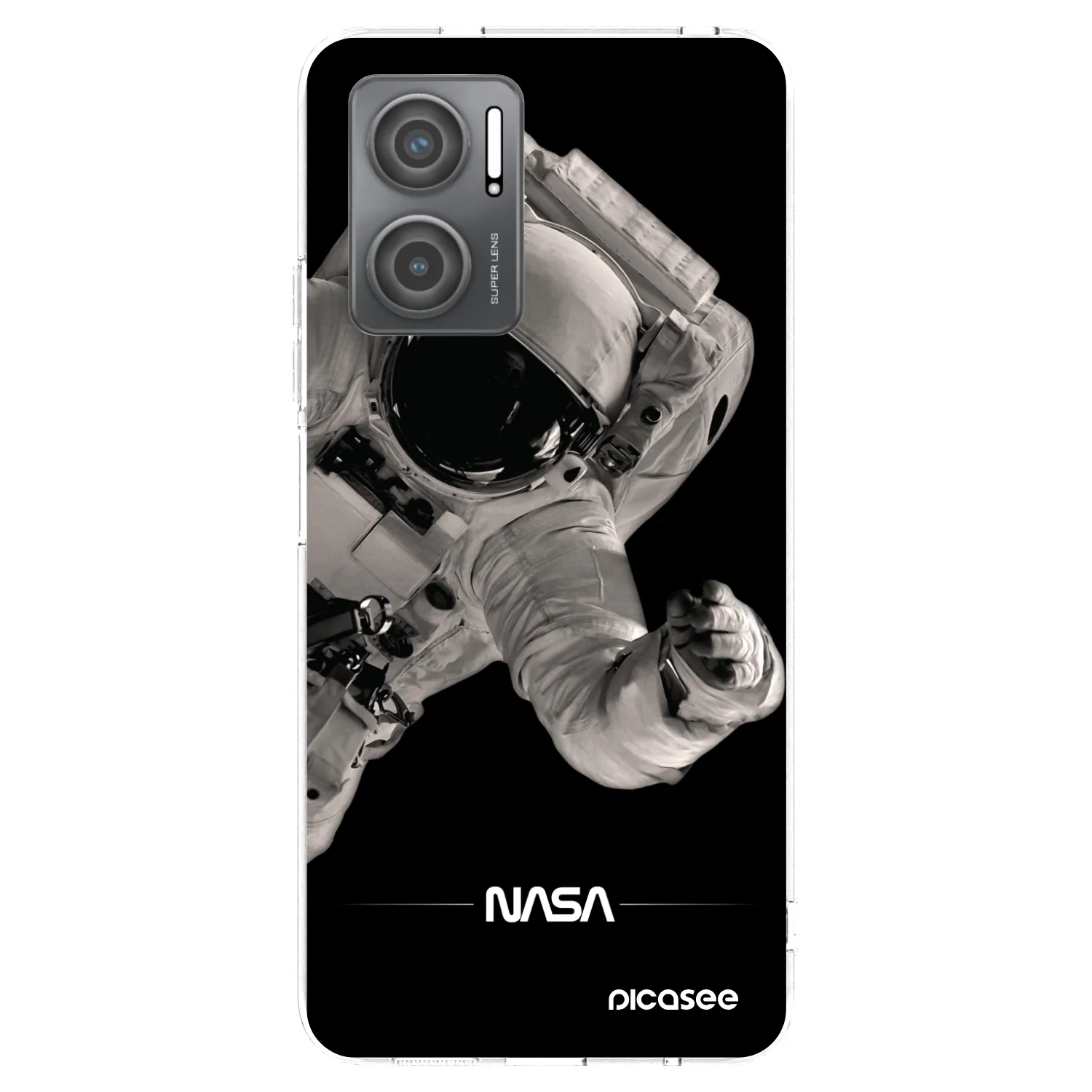 Picasee átlátszó szilikon tok az alábbi mobiltelefonokra Xiaomi Redmi 10 5G - Astronaut Big