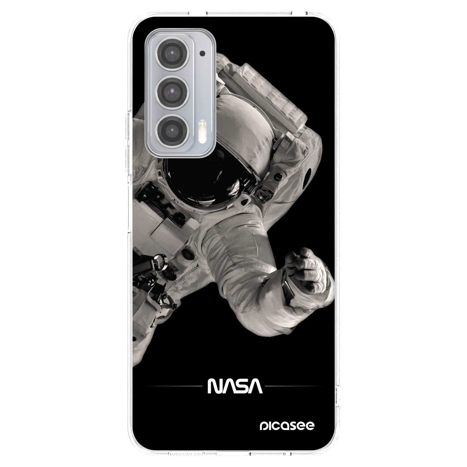 Picasee átlátszó szilikon tok az alábbi mobiltelefonokra Motorola Edge 20 - Astronaut Big