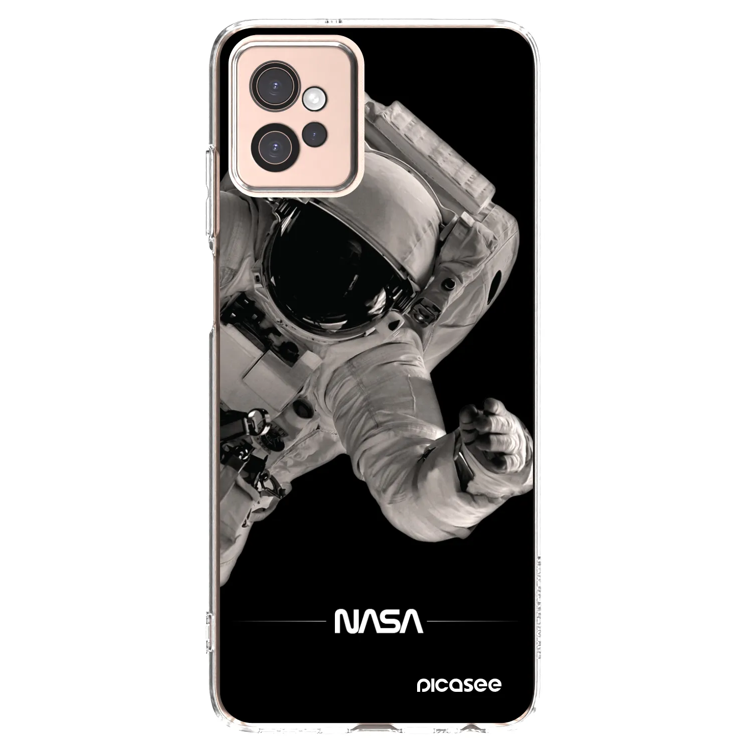 Picasee átlátszó szilikon tok az alábbi mobiltelefonokra Motorola Moto G32 - Astronaut Big