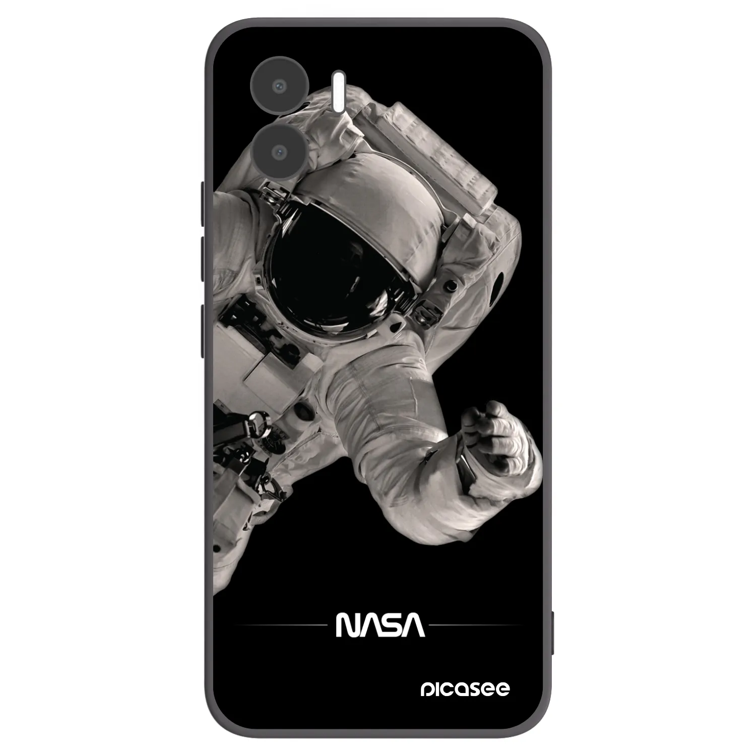 Picasee fekete szilikon tok az alábbi mobiltelefonokra Xiaomi Redmi A1 - Astronaut Big