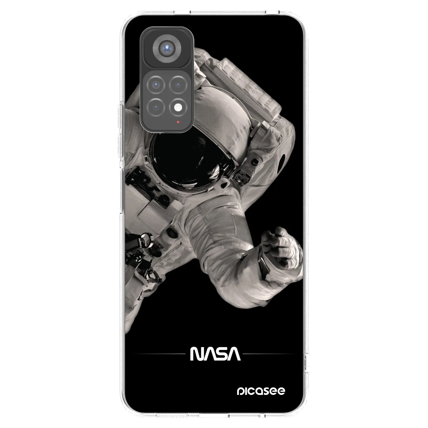 Picasee átlátszó szilikon tok az alábbi mobiltelefonokra Xiaomi Redmi Note 11S 5G - Astronaut Big