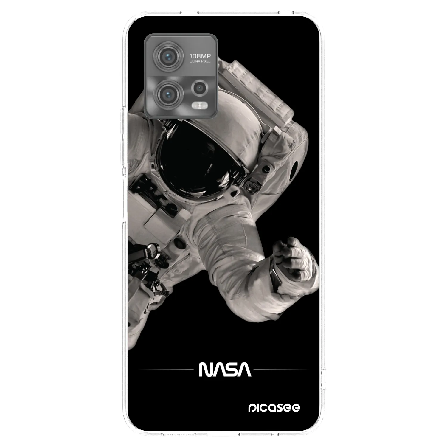 Picasee átlátszó szilikon tok az alábbi mobiltelefonokra Motorola Moto G72 - Astronaut Big