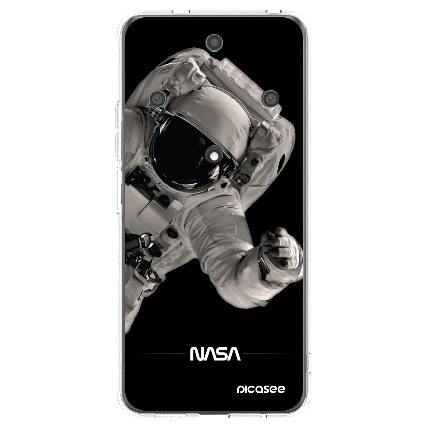 Picasee átlátszó szilikon tok az alábbi mobiltelefonokra Honor Magic5 Lite 5G - Astronaut Big