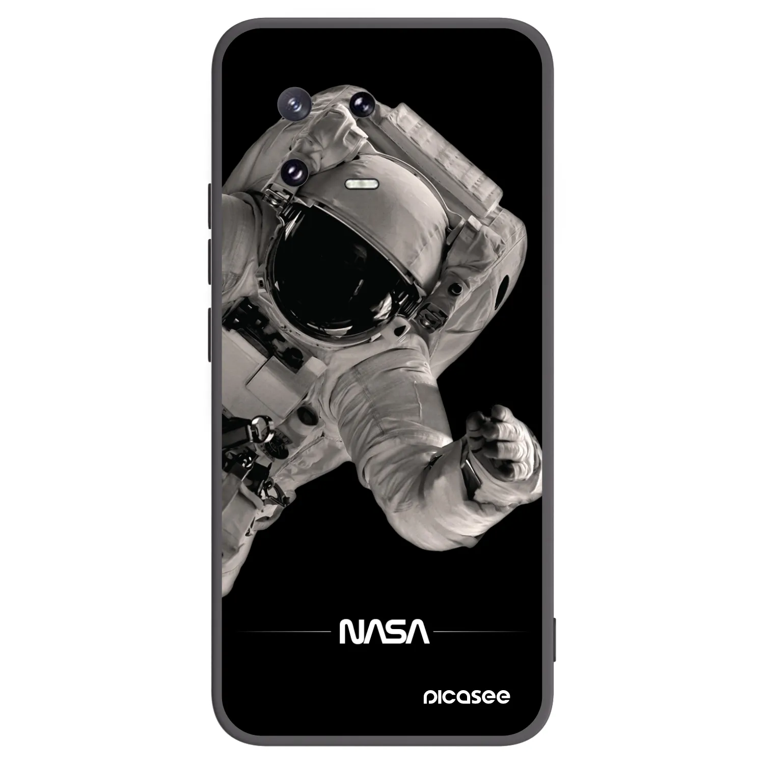 Picasee fekete szilikon tok az alábbi mobiltelefonokra Xiaomi 13 Pro - Astronaut Big