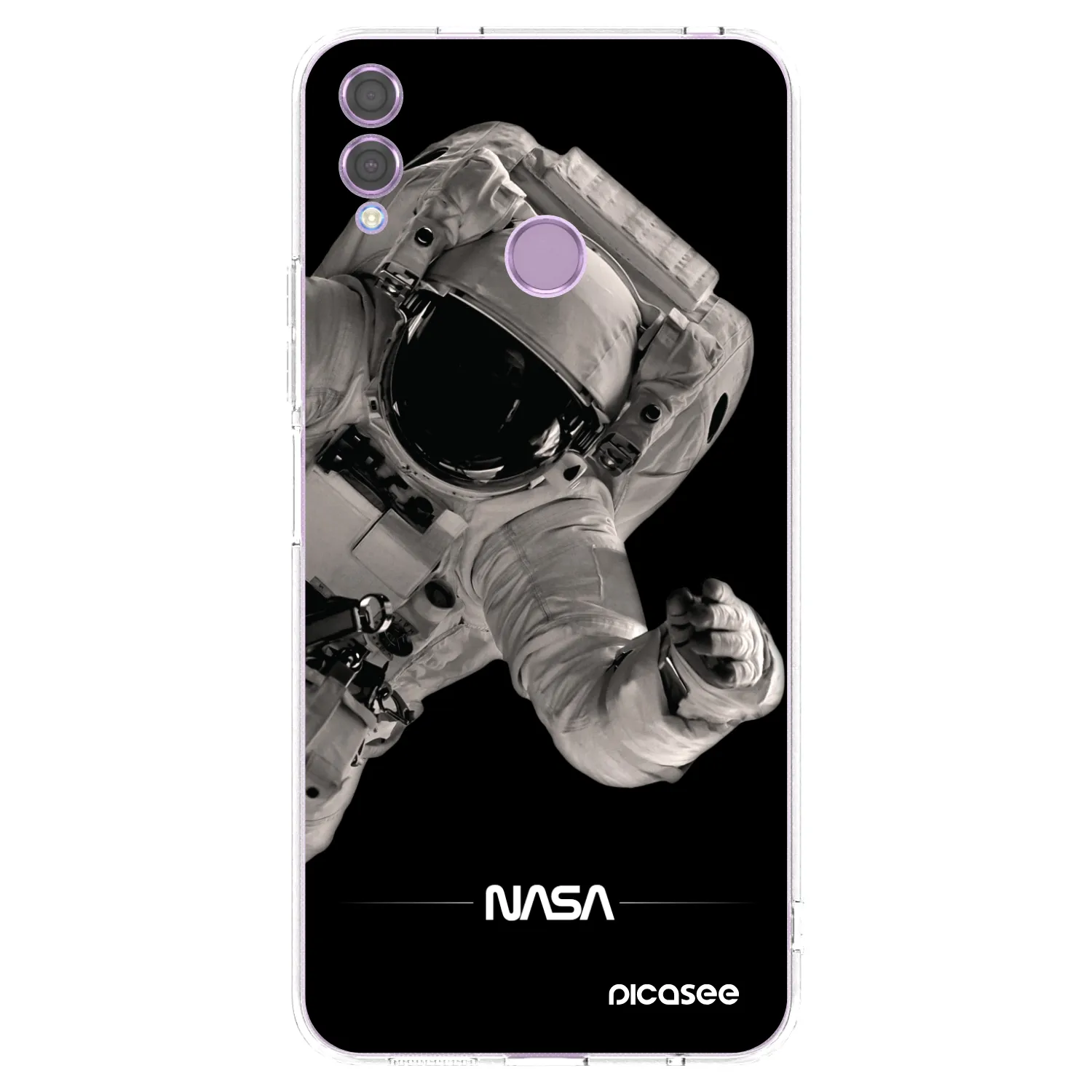 Picasee átlátszó szilikon tok az alábbi mobiltelefonokra Honor 8X - Astronaut Big