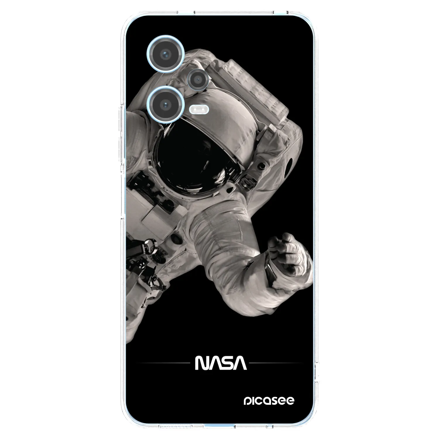 Picasee átlátszó szilikon tok az alábbi mobiltelefonokra Xiaomi Redmi Note 12 5G - Astronaut Big