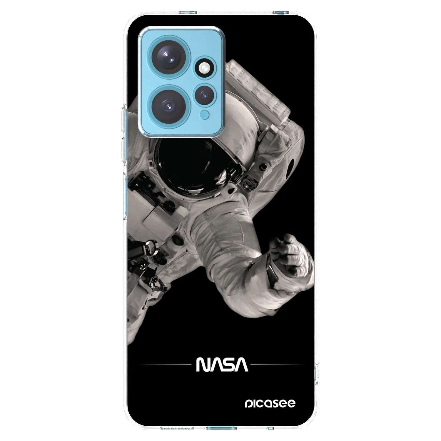 Picasee átlátszó szilikon tok az alábbi mobiltelefonokra Xiaomi Redmi Note 12 4G - Astronaut Big