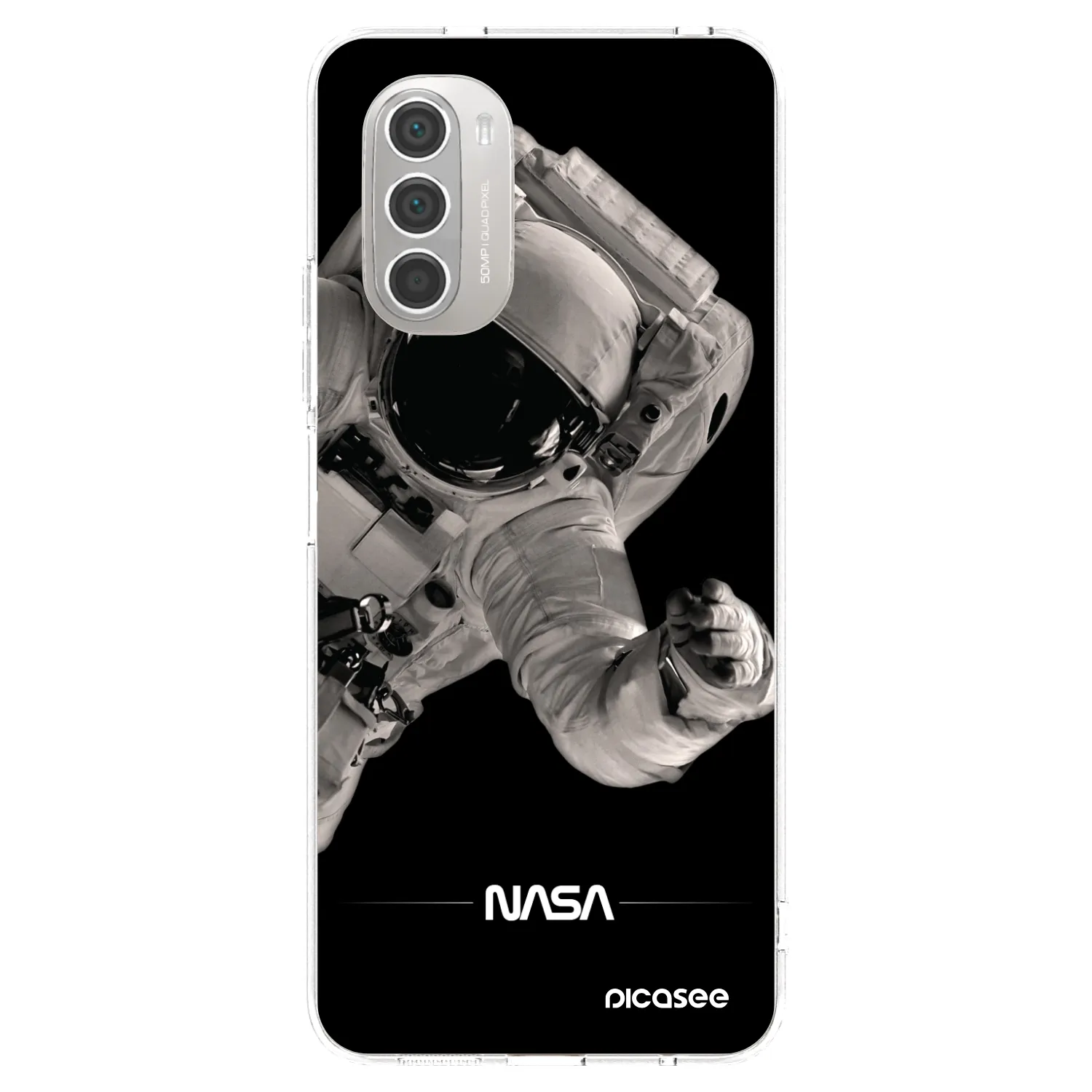 Picasee átlátszó szilikon tok az alábbi mobiltelefonokra Motorola Moto G51 - Astronaut Big