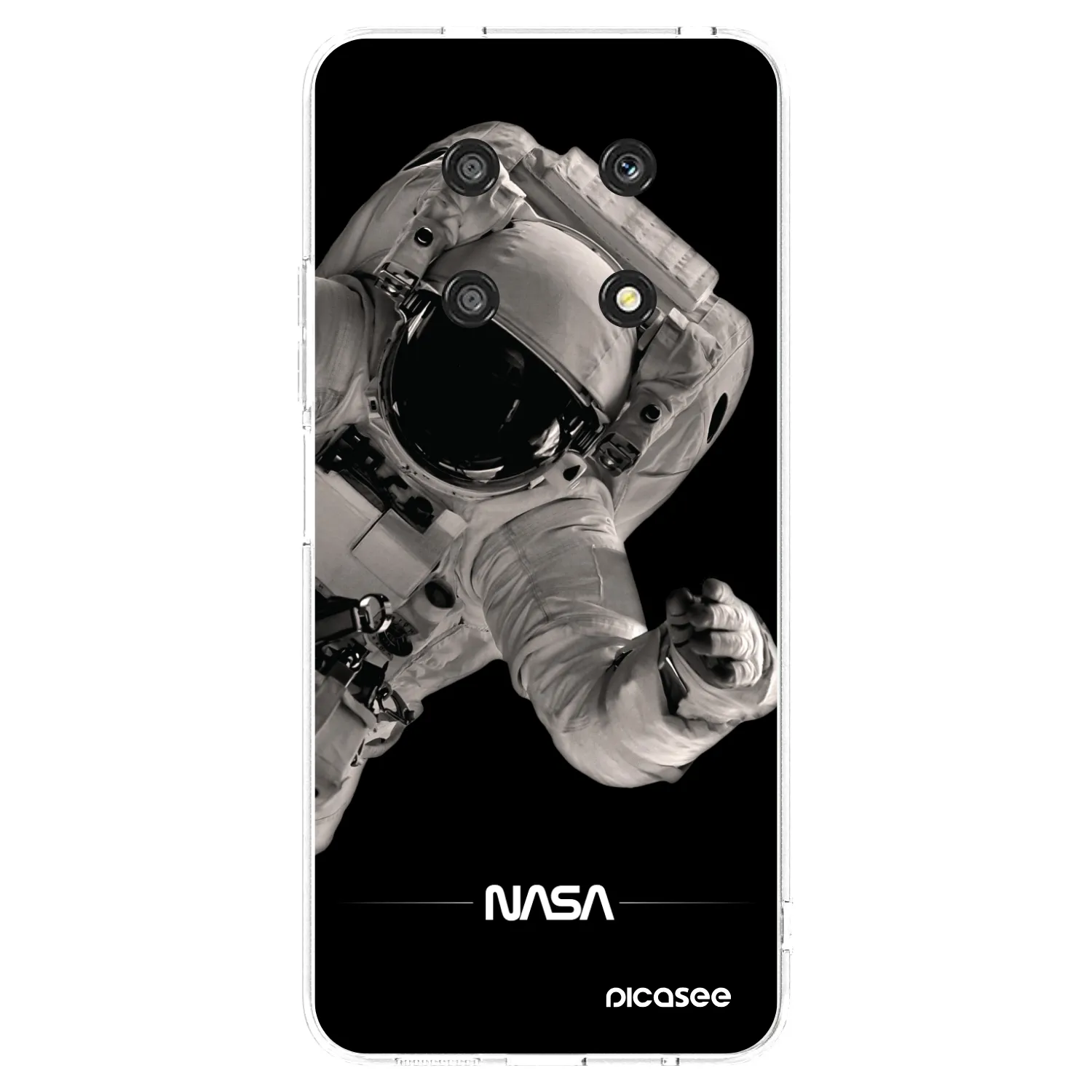 Picasee átlátszó szilikon tok az alábbi mobiltelefonokra Honor Magic4 Lite 5G - Astronaut Big