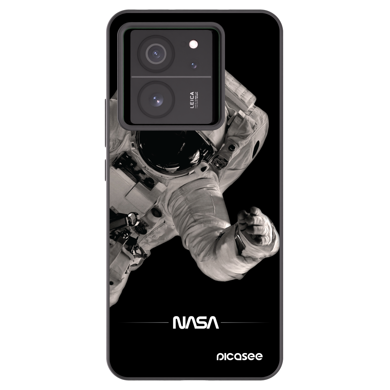 Picasee fekete szilikon tok az alábbi mobiltelefonokra Xiaomi 13T Pro - Astronaut Big