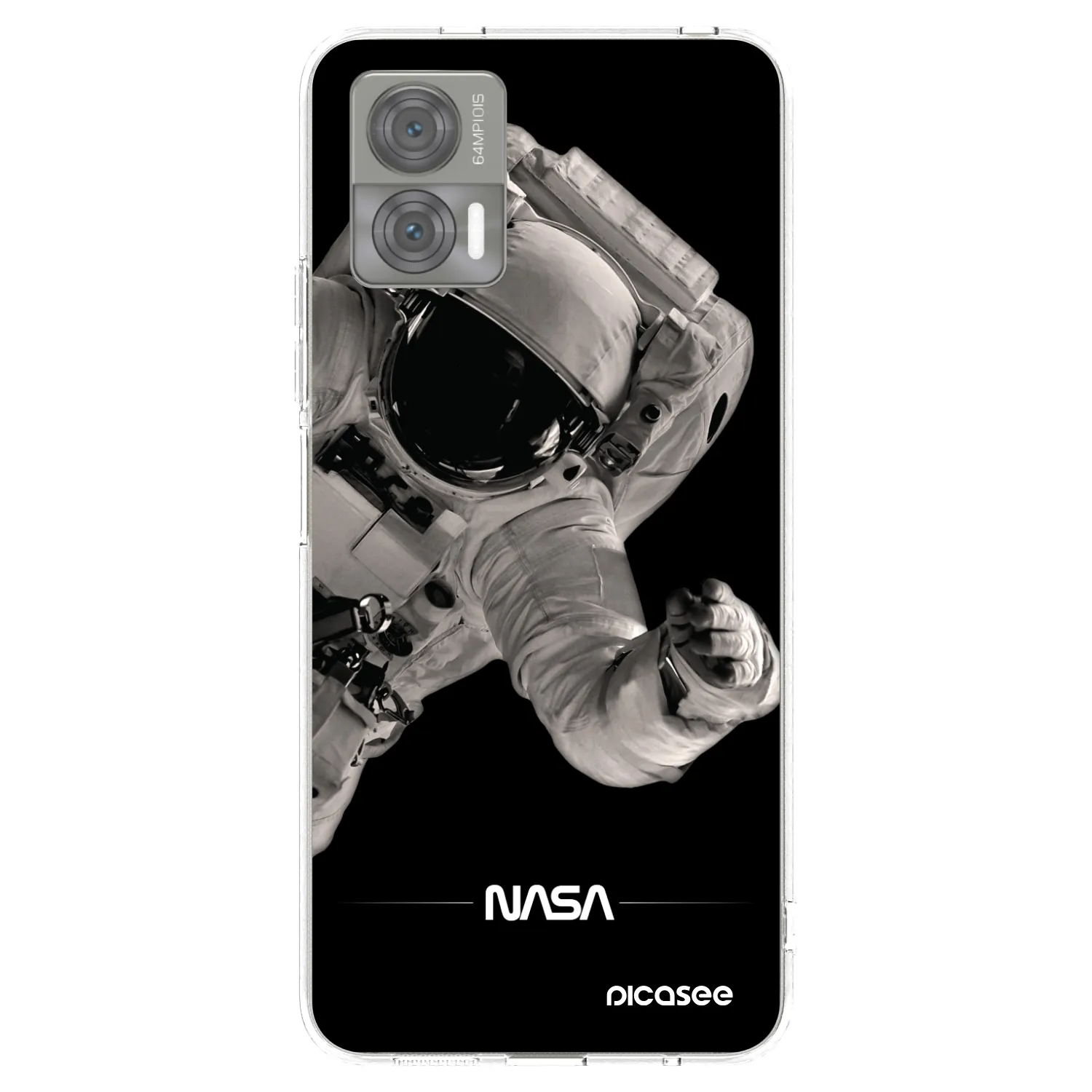 Picasee átlátszó szilikon tok az alábbi mobiltelefonokra Motorola Edge 30 Neo - Astronaut Big