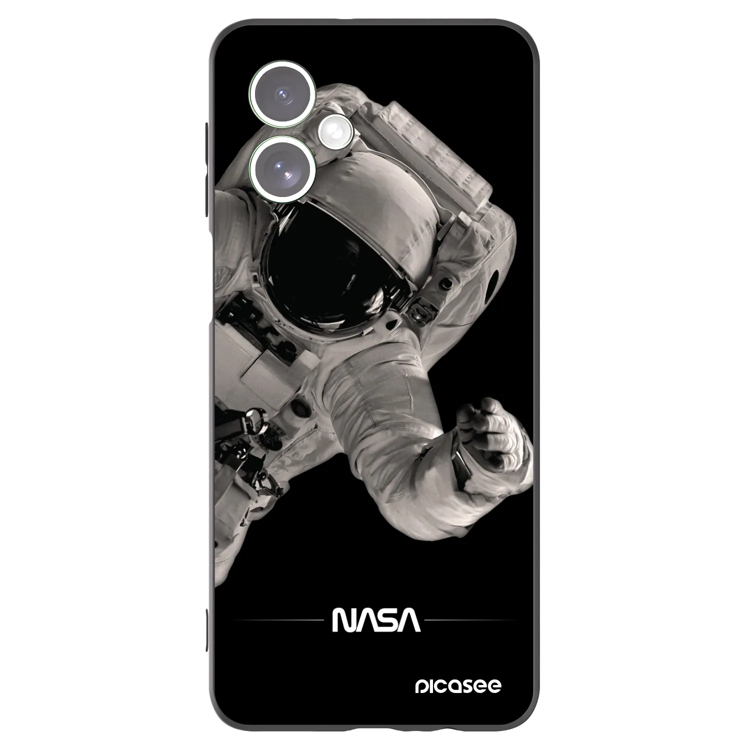 Picasee fekete szilikon tok az alábbi mobiltelefonokra Motorola Moto G54 5G - Astronaut Big