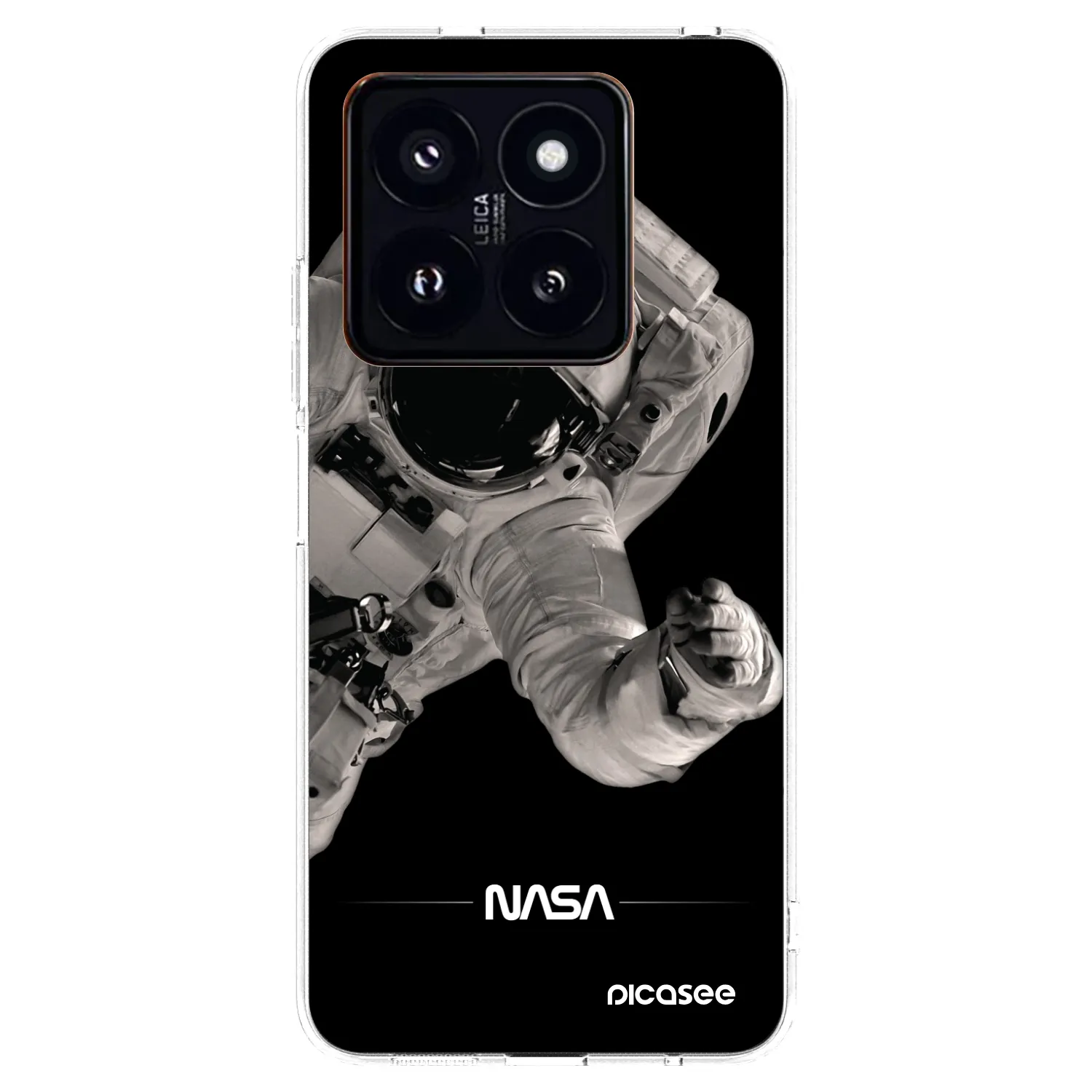 Picasee átlátszó szilikon tok az alábbi mobiltelefonokra Xiaomi 14 Pro - Astronaut Big