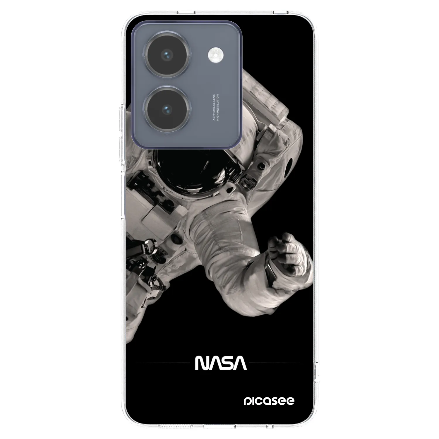 Picasee átlátszó szilikon tok az alábbi mobiltelefonokra Vivo Y36 4G - Astronaut Big