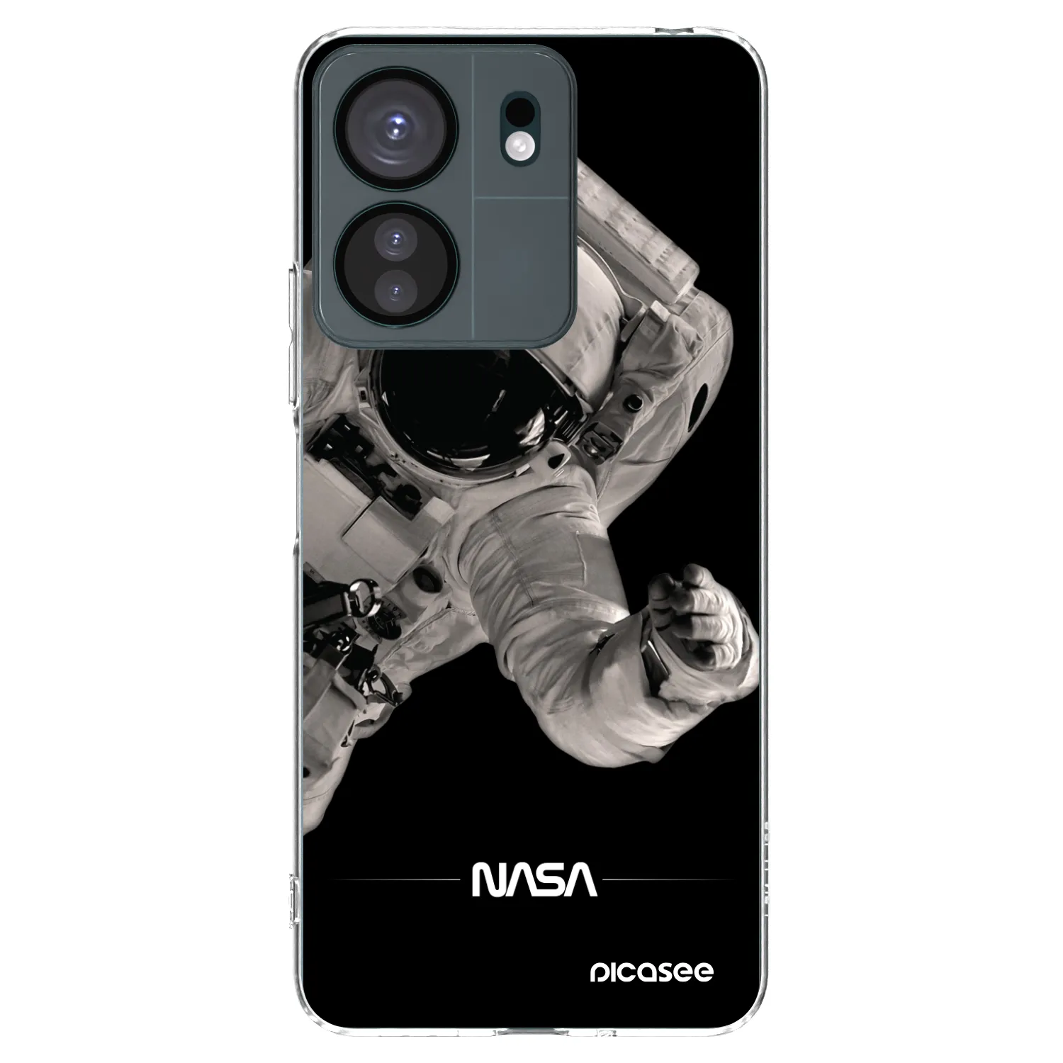 Picasee átlátszó szilikon tok az alábbi mobiltelefonokra Xiaomi Redmi 13C 4G - Astronaut Big