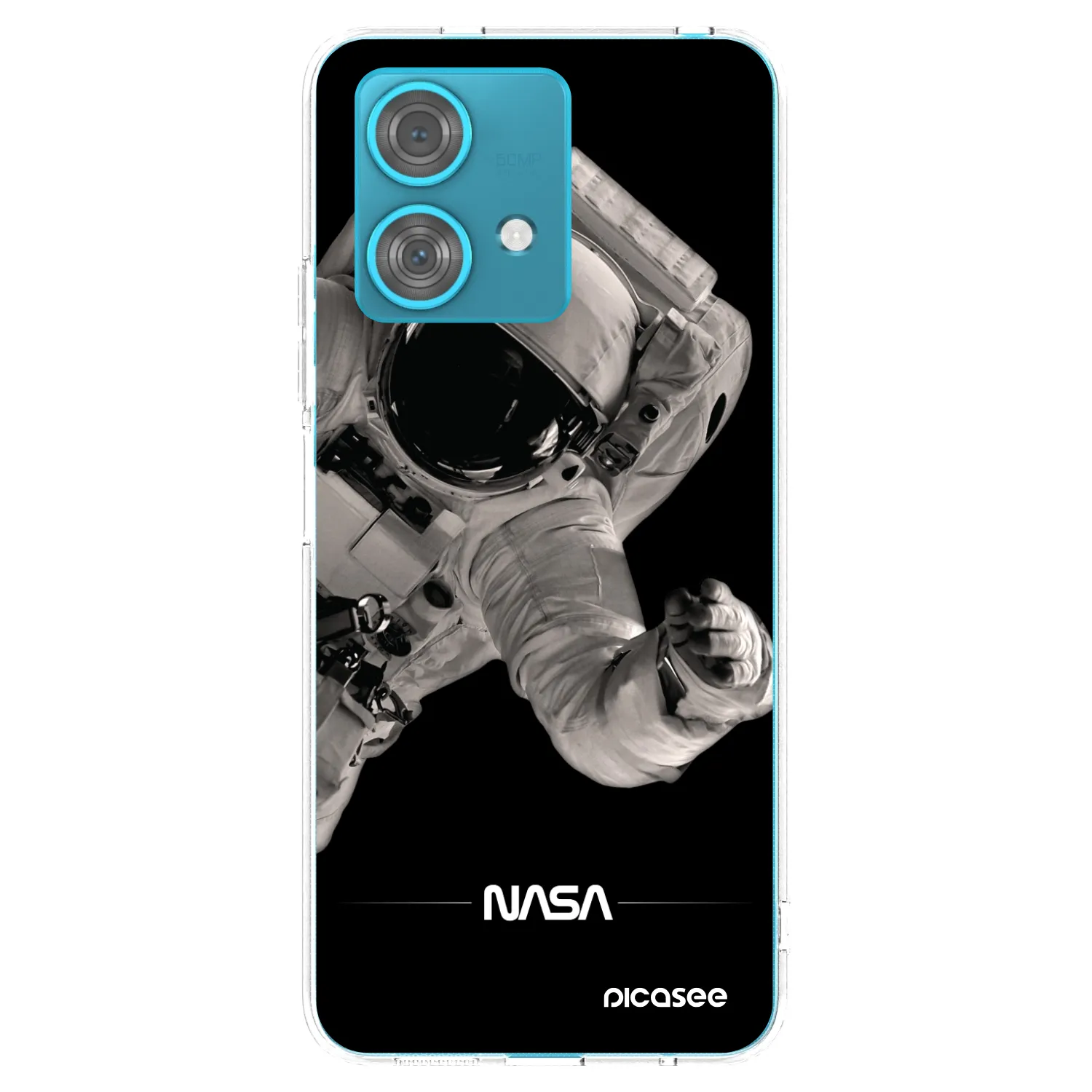 Picasee átlátszó szilikon tok az alábbi mobiltelefonokra Motorola Edge 40 Neo - Astronaut Big