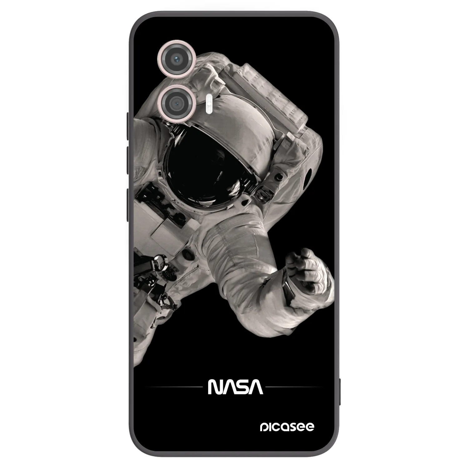 Picasee fekete szilikon tok az alábbi mobiltelefonokra Motorola Moto G53 5G - Astronaut Big
