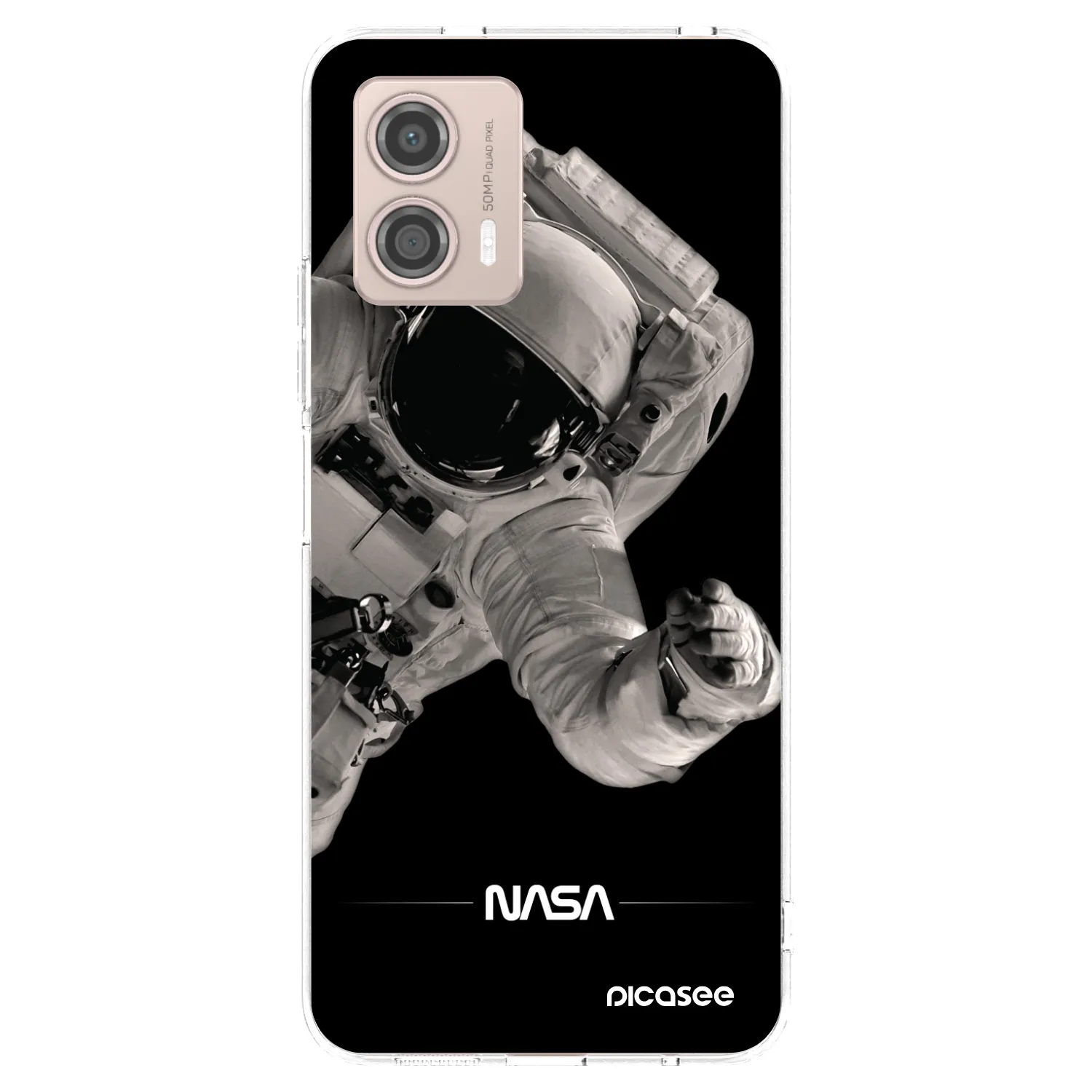 Picasee átlátszó szilikon tok az alábbi mobiltelefonokra Motorola Moto G53 5G - Astronaut Big