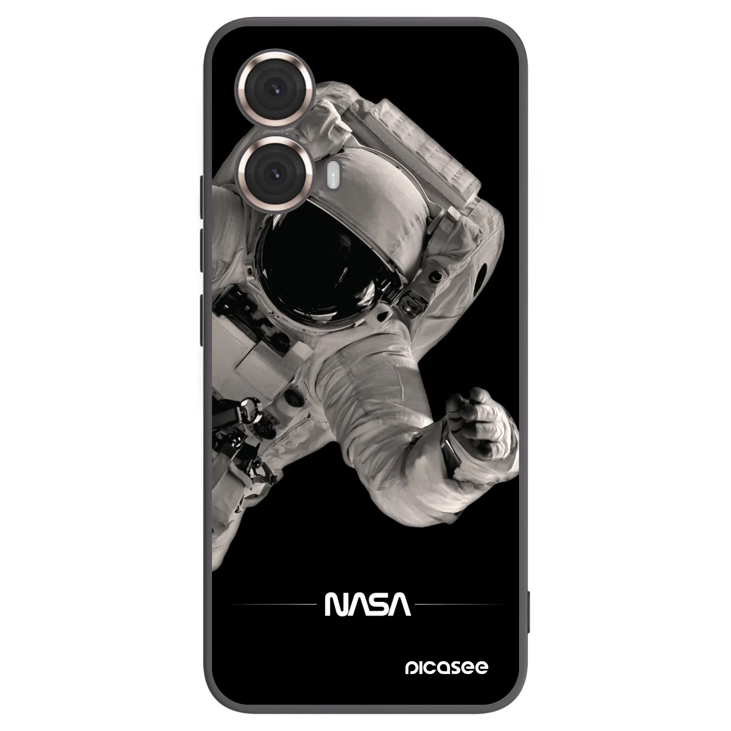 Picasee fekete szilikon tok az alábbi mobiltelefonokra Motorola Moto G85 - Astronaut Big