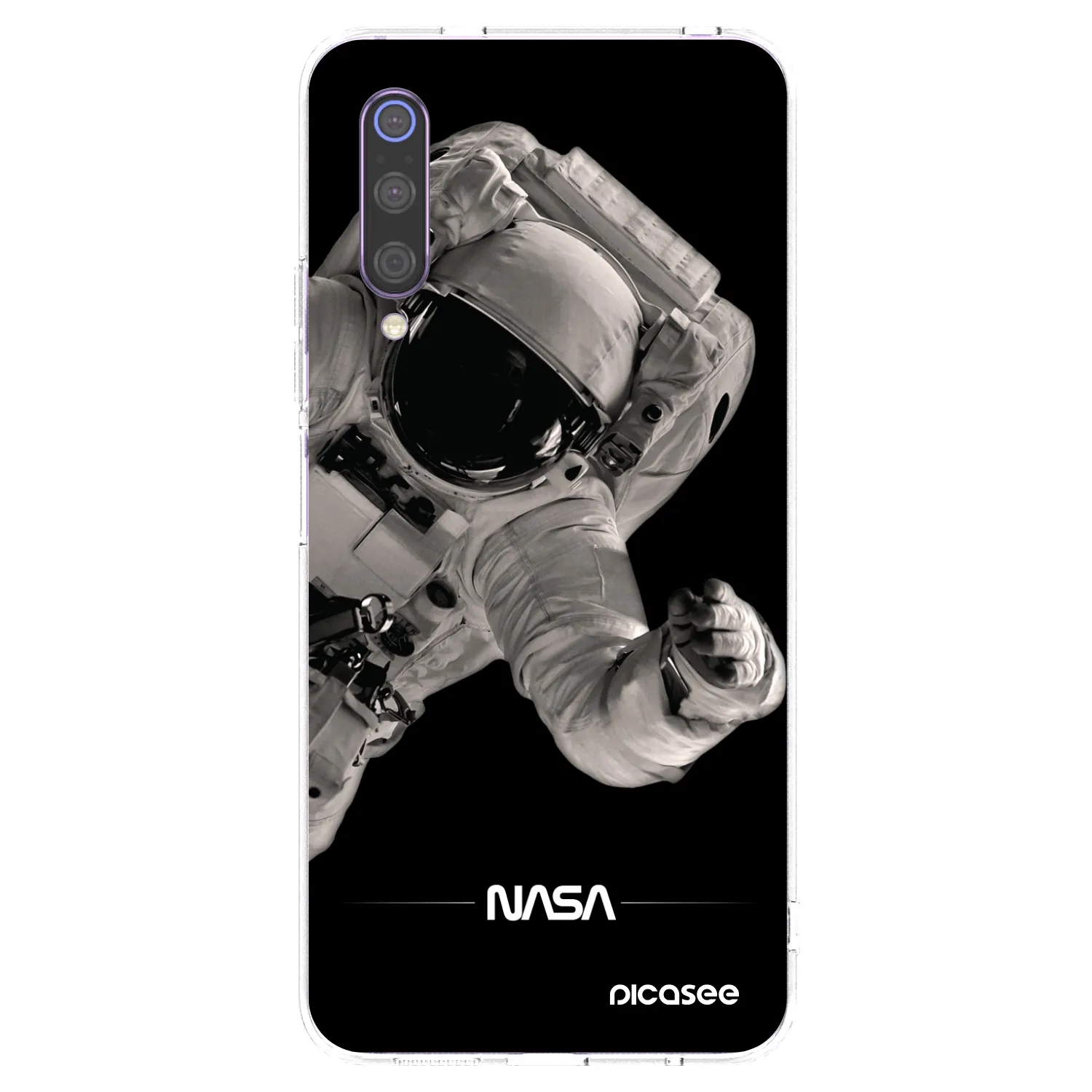 Picasee átlátszó szilikon tok az alábbi mobiltelefonokra Xiaomi Mi 9 - Astronaut Big