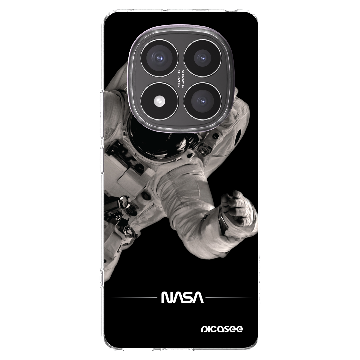 Picasee átlátszó szilikon tok az alábbi mobiltelefonokra Xiaomi Redmi Note 14 Pro+ 5G - Astronaut Big