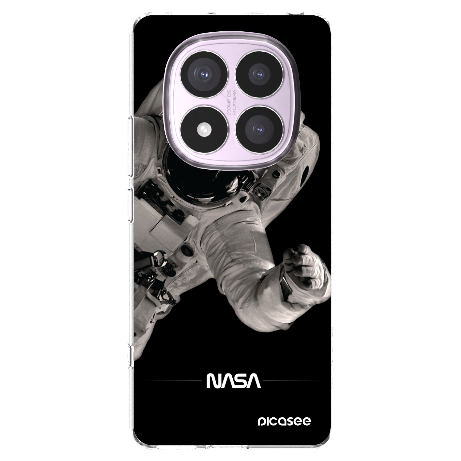 Picasee átlátszó szilikon tok az alábbi mobiltelefonokra Xiaomi Redmi Note 14 Pro 5G - Astronaut Big