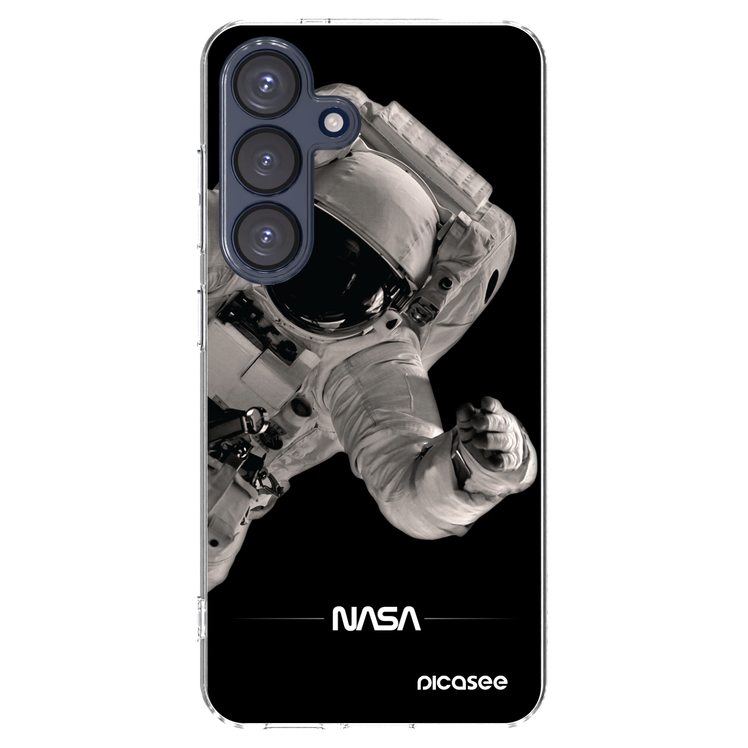 Picasee átlátszó szilikon tok az alábbi mobiltelefonokra Samsung Galaxy S25 5G - Astronaut Big