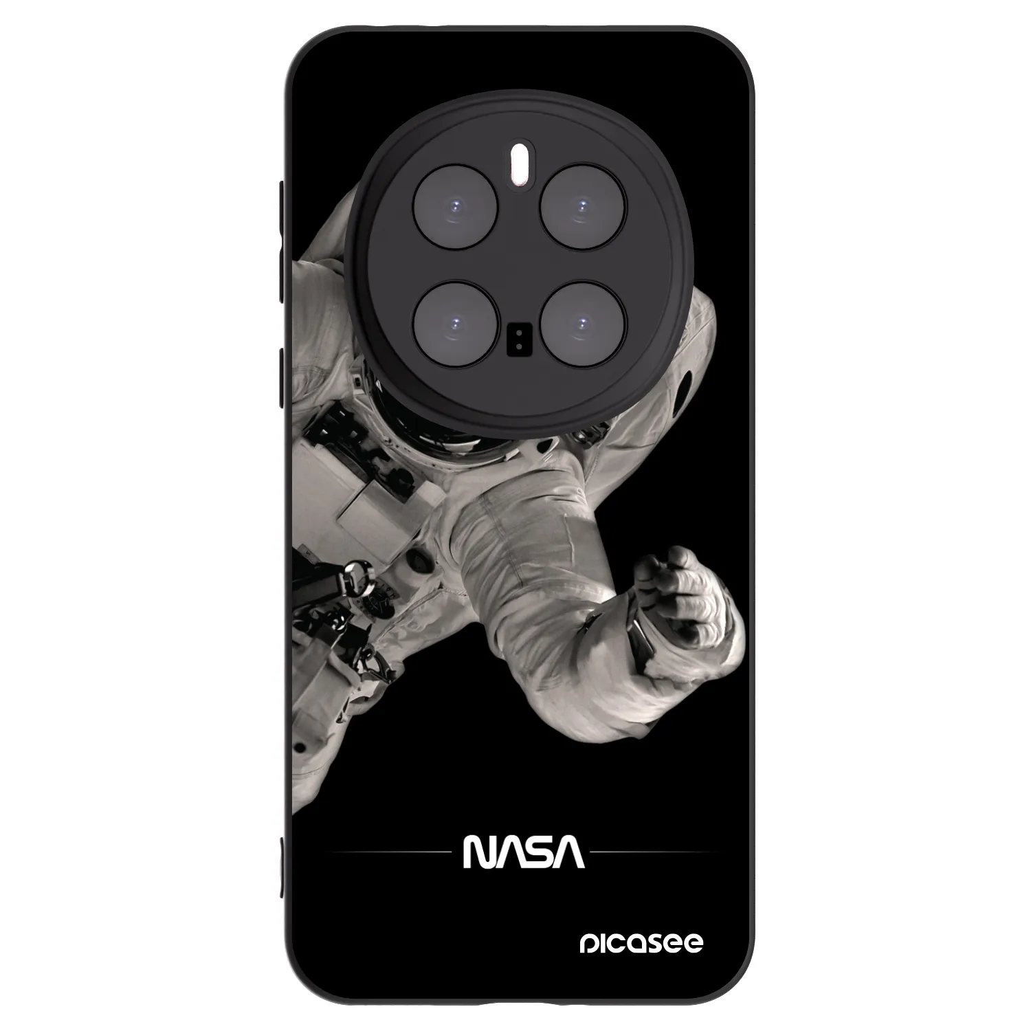 Picasee fekete szilikon tok az alábbi mobiltelefonokra Honor Magic7 Pro 5G - Astronaut Big