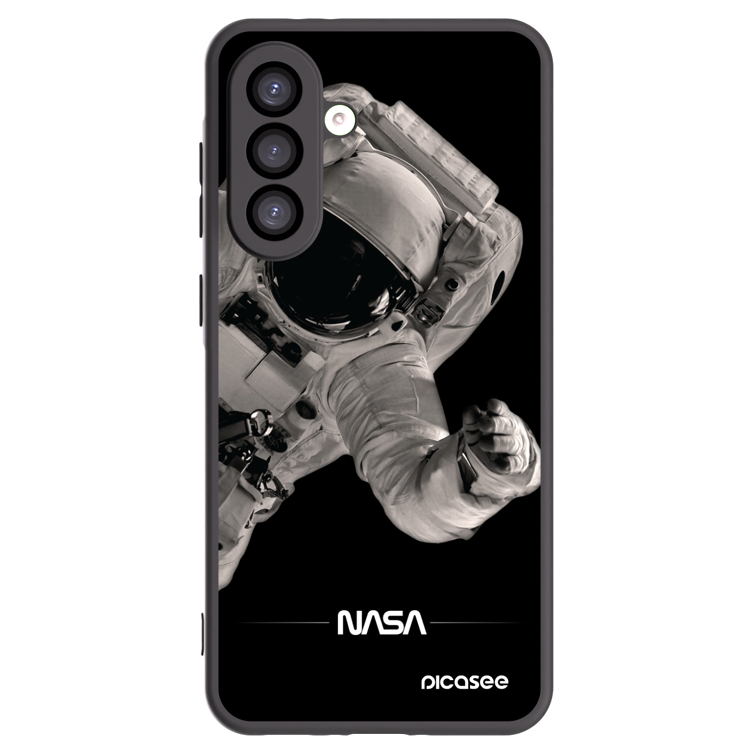 Picasee fekete szilikon tok az alábbi mobiltelefonokra Samsung Galaxy A26 5G A266B - Astronaut Big