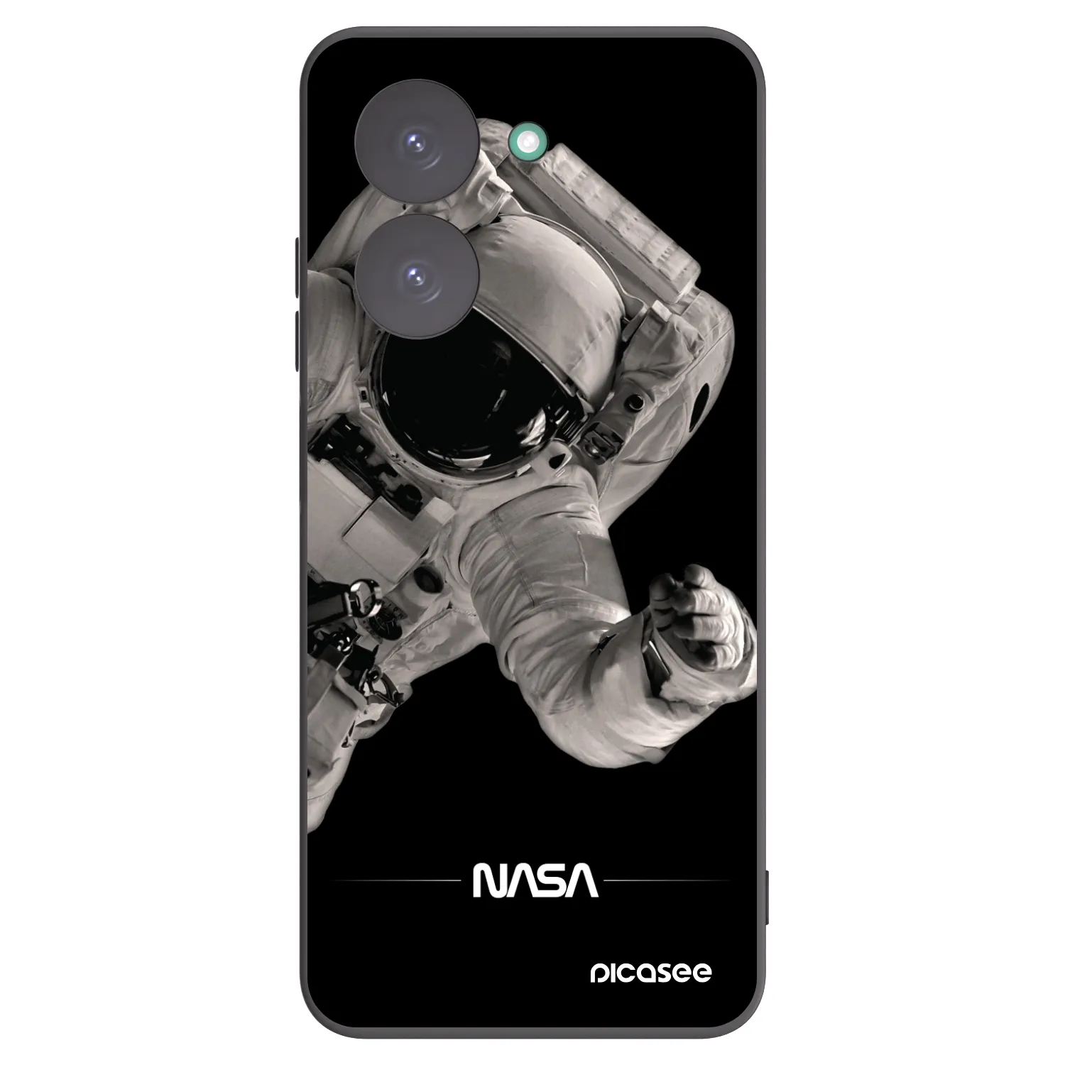 Picasee fekete szilikon tok az alábbi mobiltelefonokra Xiaomi Redmi A5 - Astronaut Big