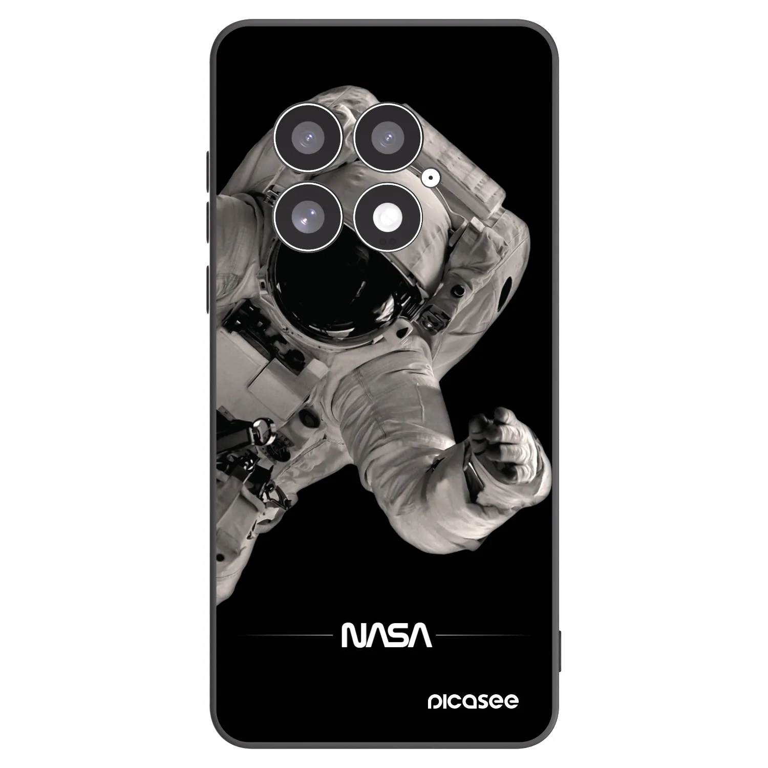 Picasee fekete szilikon tok az alábbi mobiltelefonokra OnePlus 13 5G - Astronaut Big