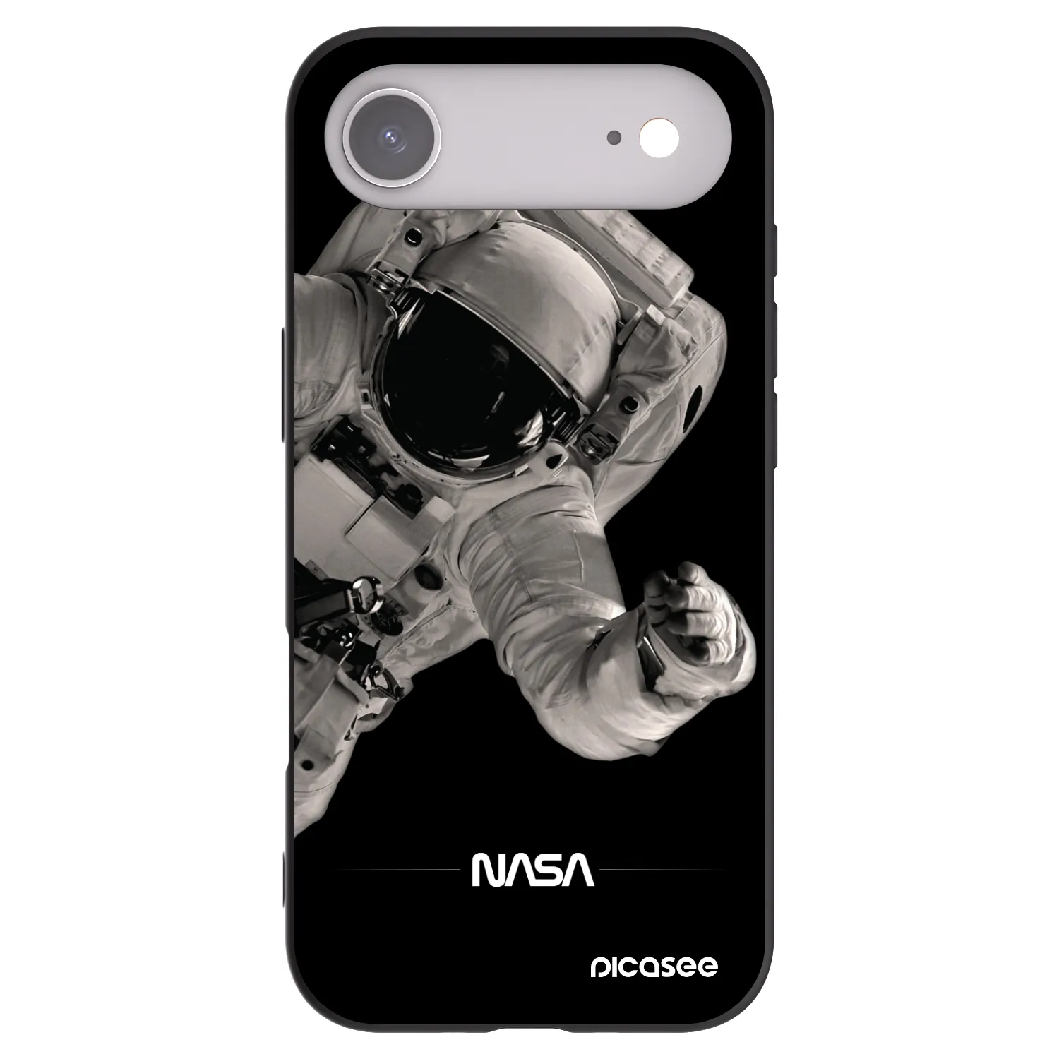 Picasee fekete szilikon tok az alábbi mobiltelefonokra Apple iPhone Air - Astronaut Big