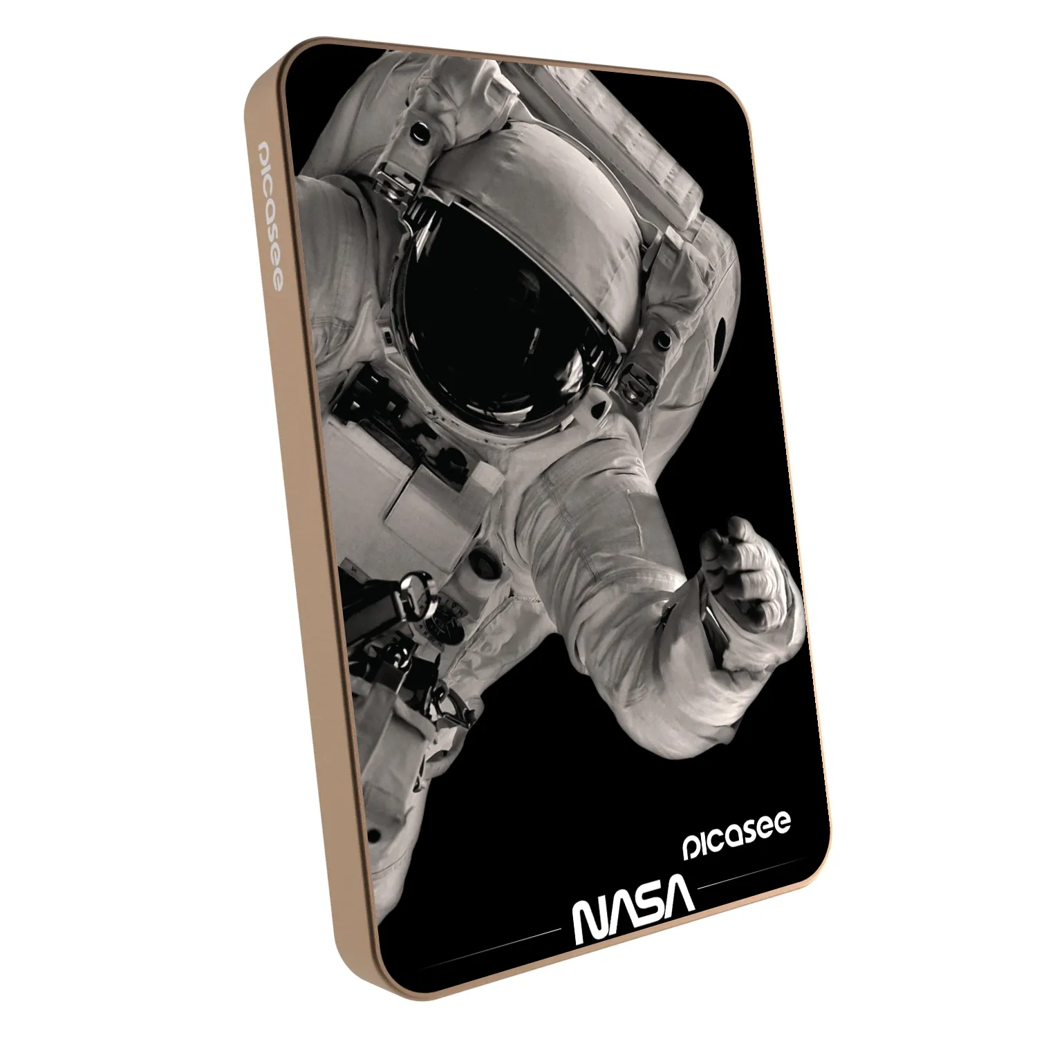 Picasee Powerbank MagSafe 5 000 mAh Aranysárga - Astronaut Big