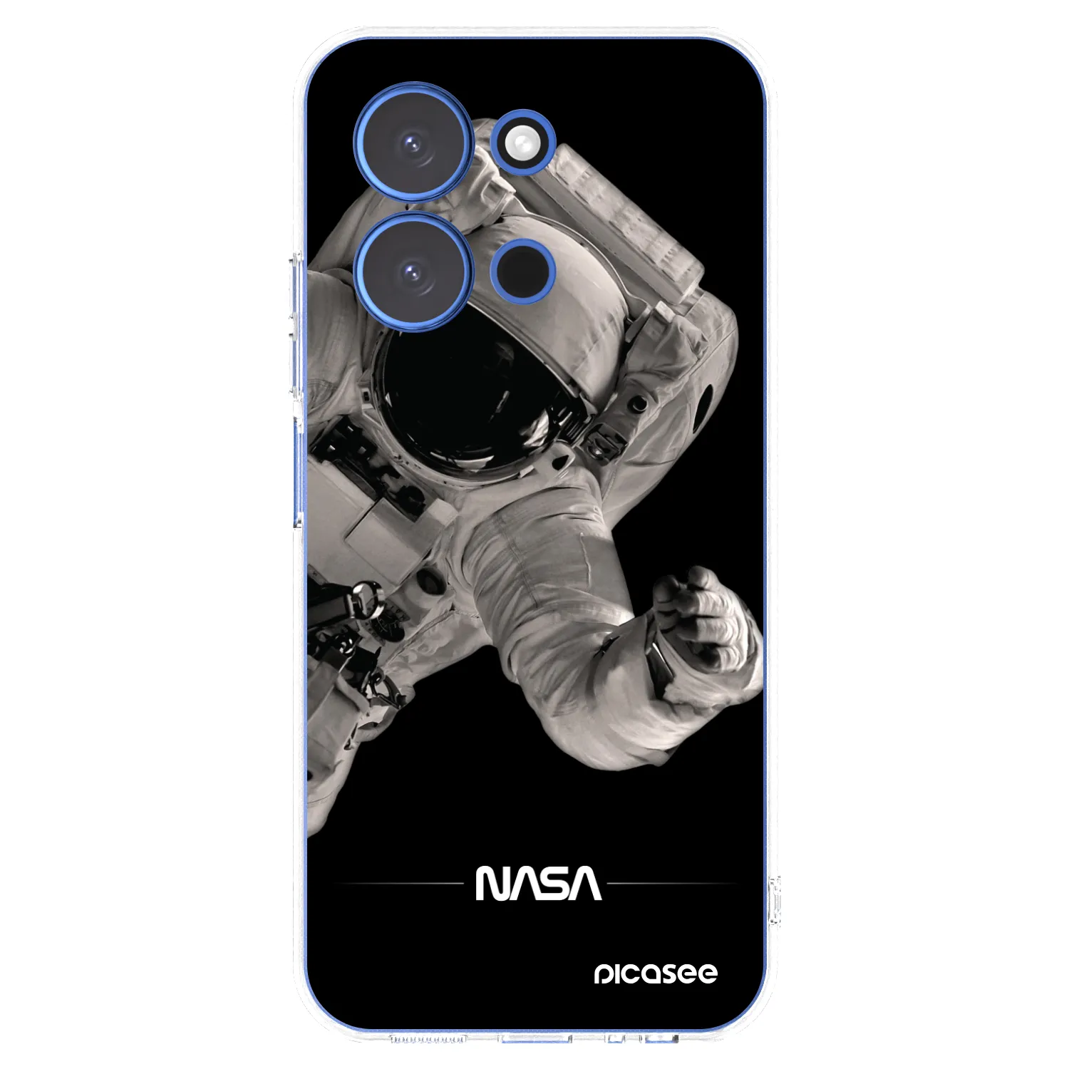 Picasee átlátszó szilikon tok az alábbi mobiltelefonokra Xiaomi Redmi 15C 4G - Astronaut Big