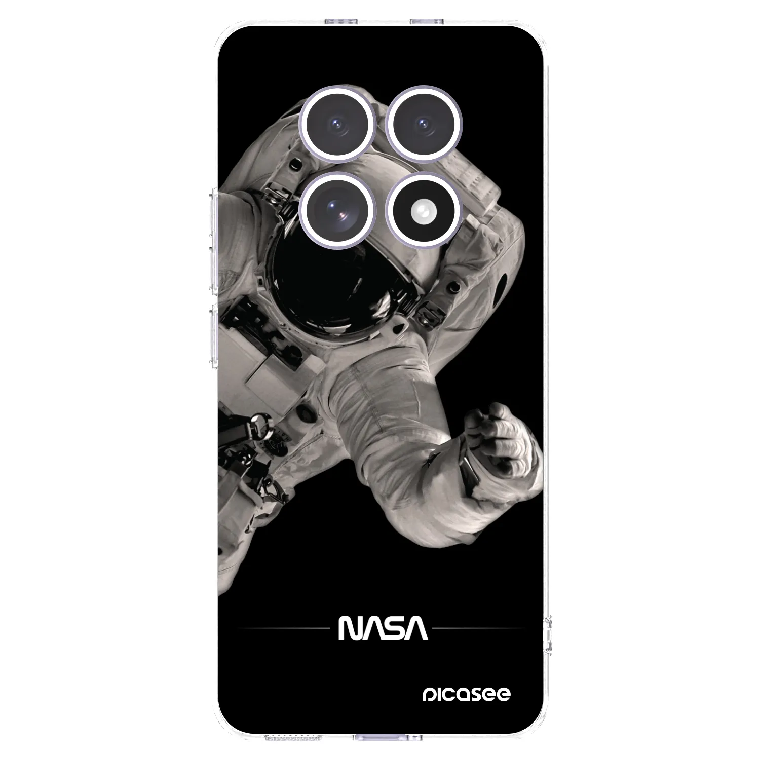 Picasee átlátszó szilikon tok az alábbi mobiltelefonokra Xiaomi Redmi Note 15 - Astronaut Big