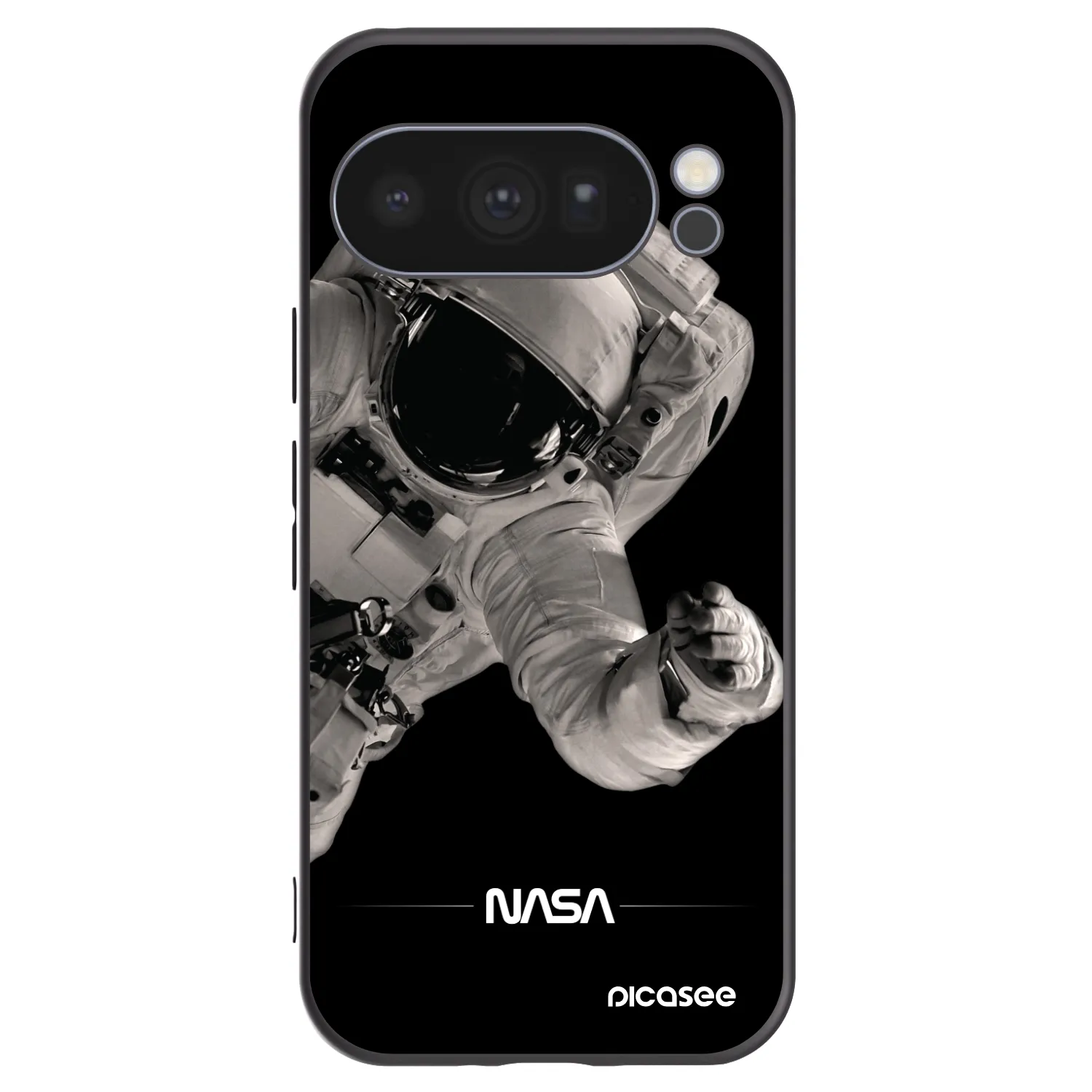 Picasee fekete szilikon tok az alábbi mobiltelefonokra Google Pixel 10 Pro - Astronaut Big