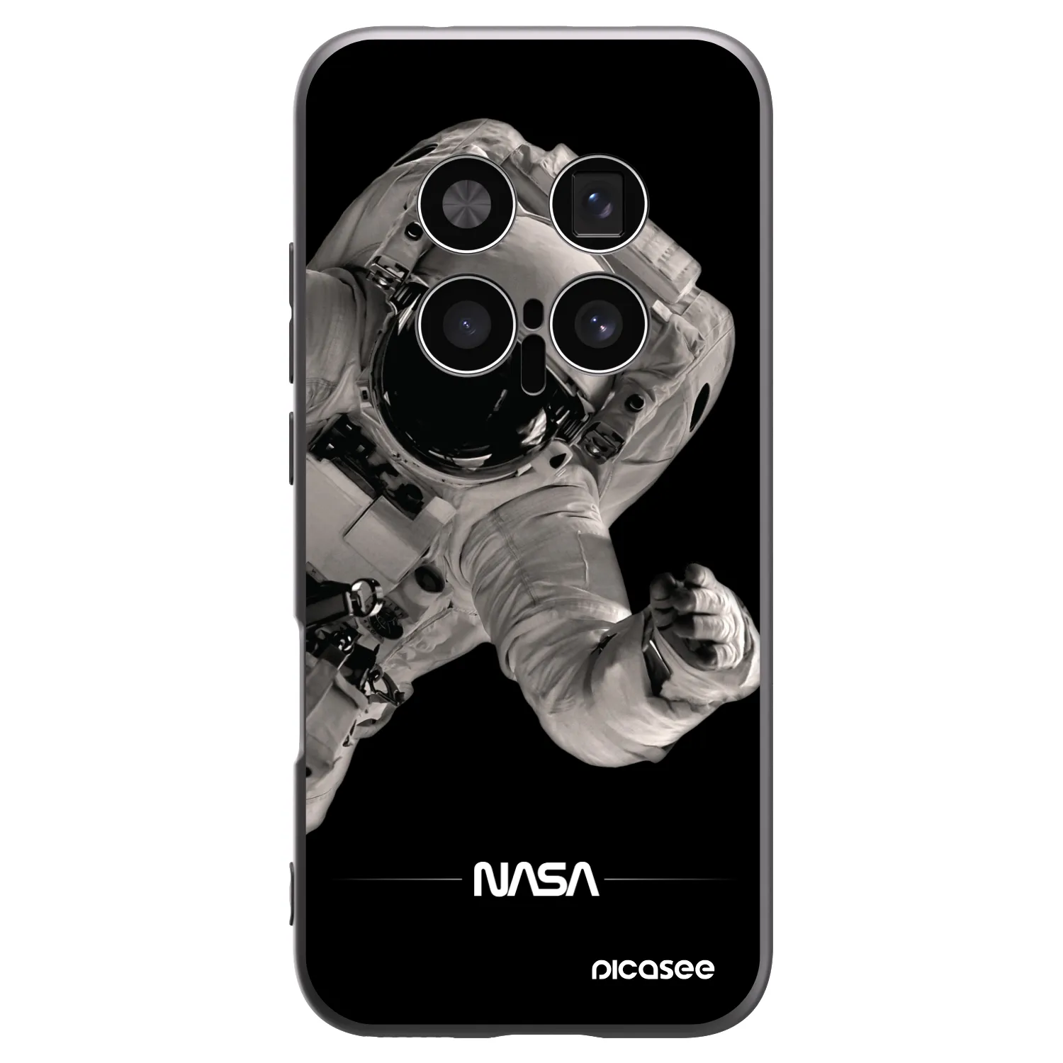 Picasee fekete szilikon tok az alábbi mobiltelefonokra Honor Magic8 Pro 5G - Astronaut Big