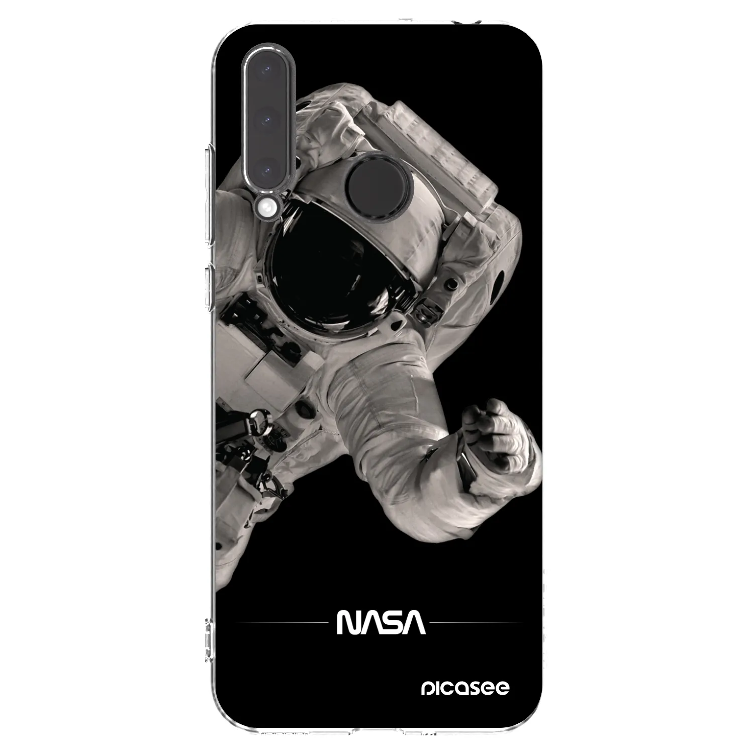 Picasee átlátszó szilikon tok az alábbi mobiltelefonokra Honor 20 Lite - Astronaut Big