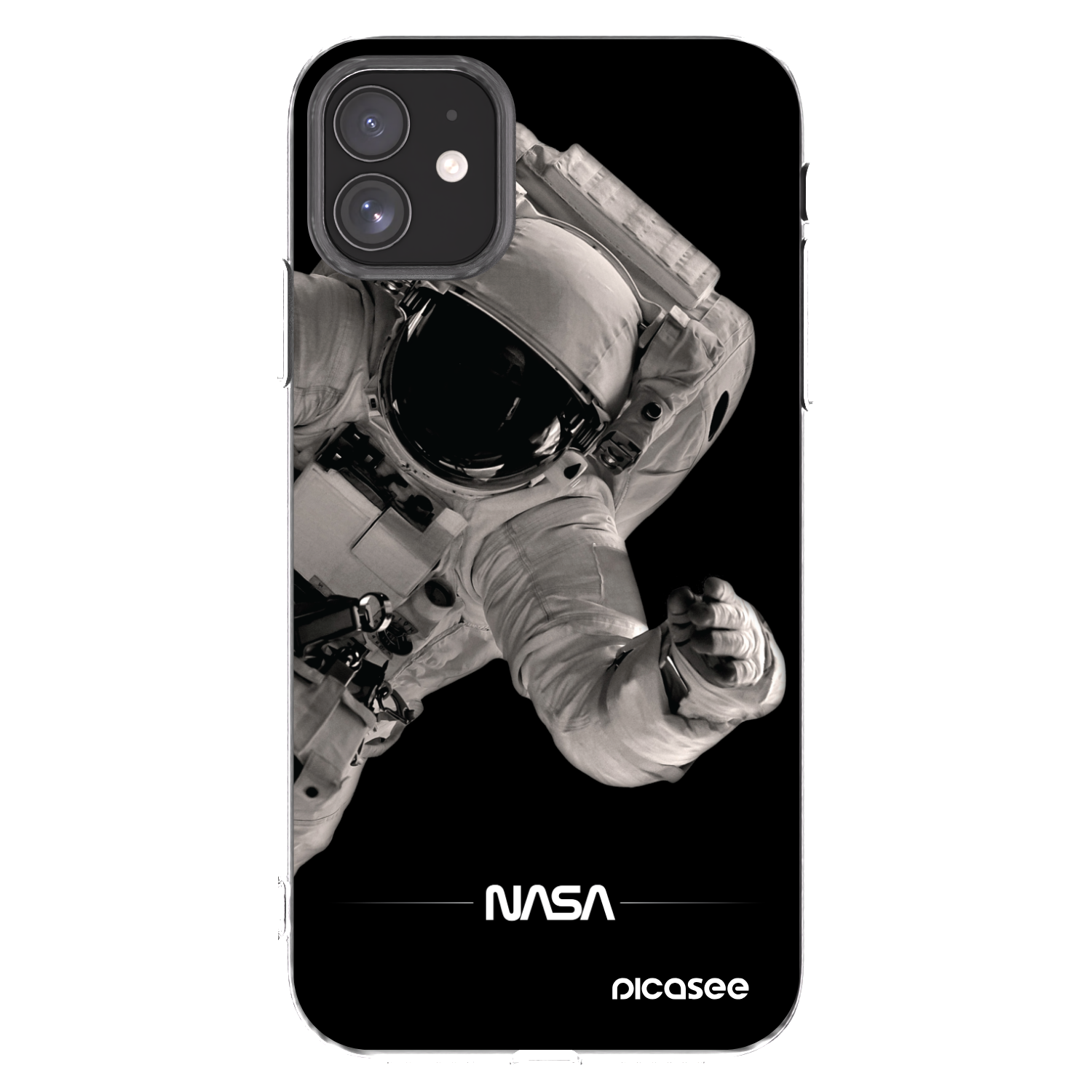 Picasee átlátszó szilikon tok az alábbi mobiltelefonokra Apple iPhone 11 - Astronaut Big
