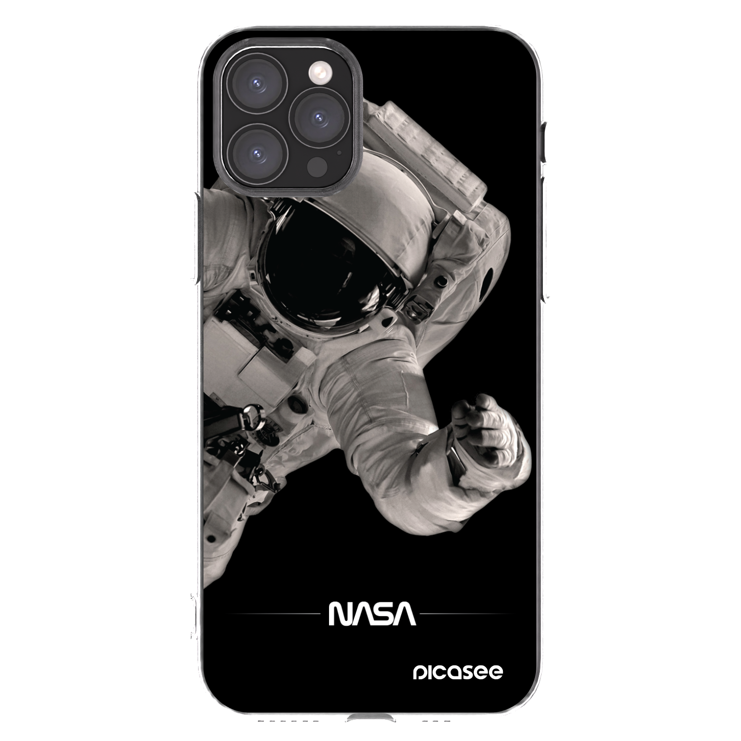 Picasee átlátszó szilikon tok az alábbi mobiltelefonokra Apple iPhone 11 Pro - Astronaut Big