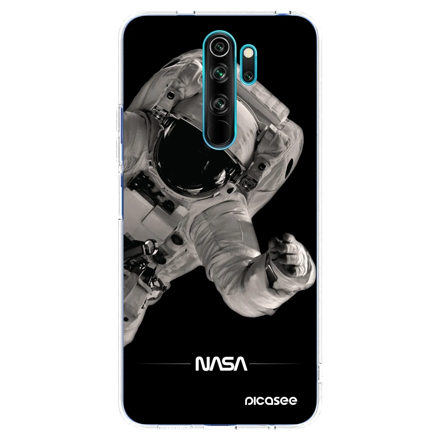 Picasee átlátszó szilikon tok az alábbi mobiltelefonokra Xiaomi Redmi Note 8 Pro - Astronaut Big