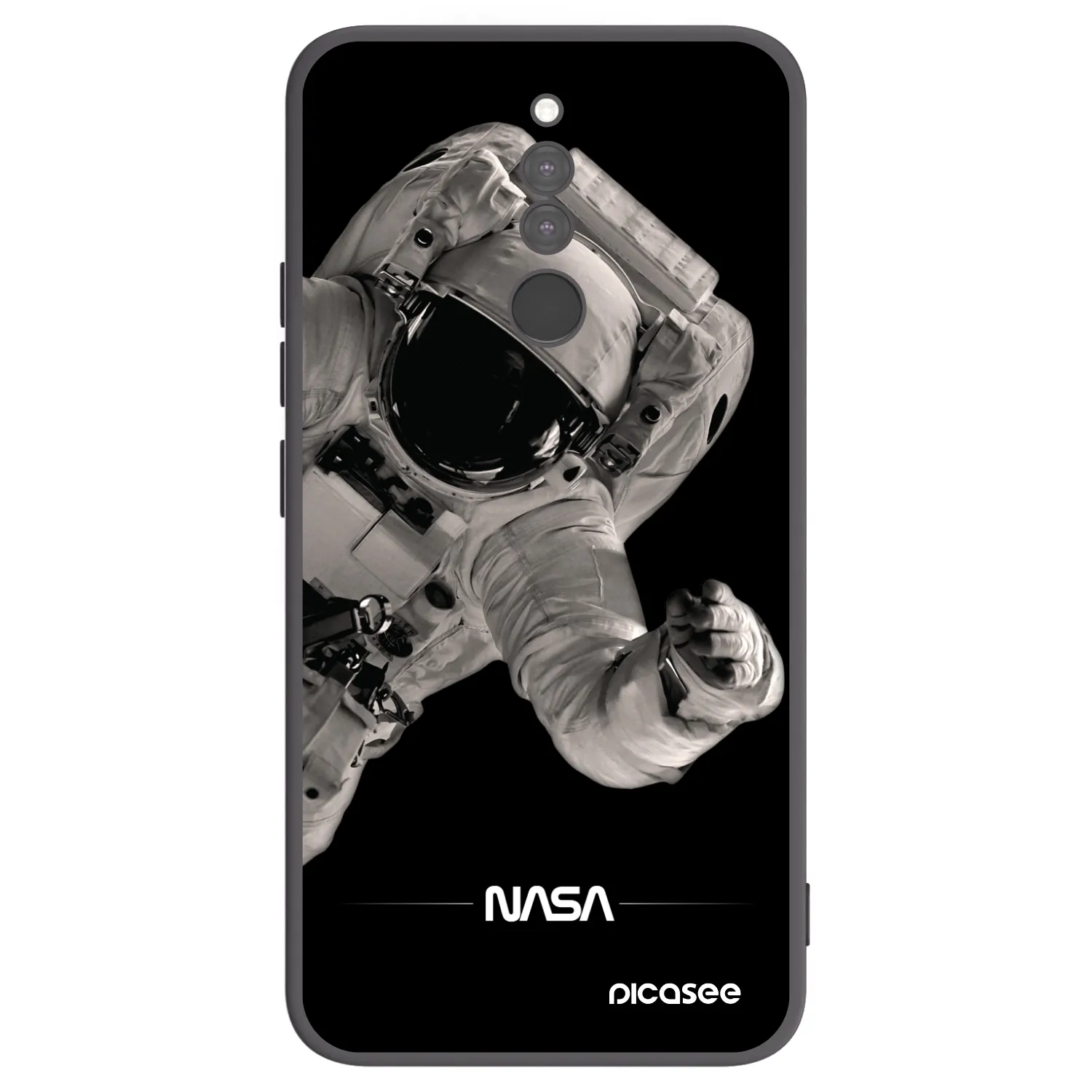 Picasee fekete szilikon tok az alábbi mobiltelefonokra Xiaomi Redmi 8 - Astronaut Big