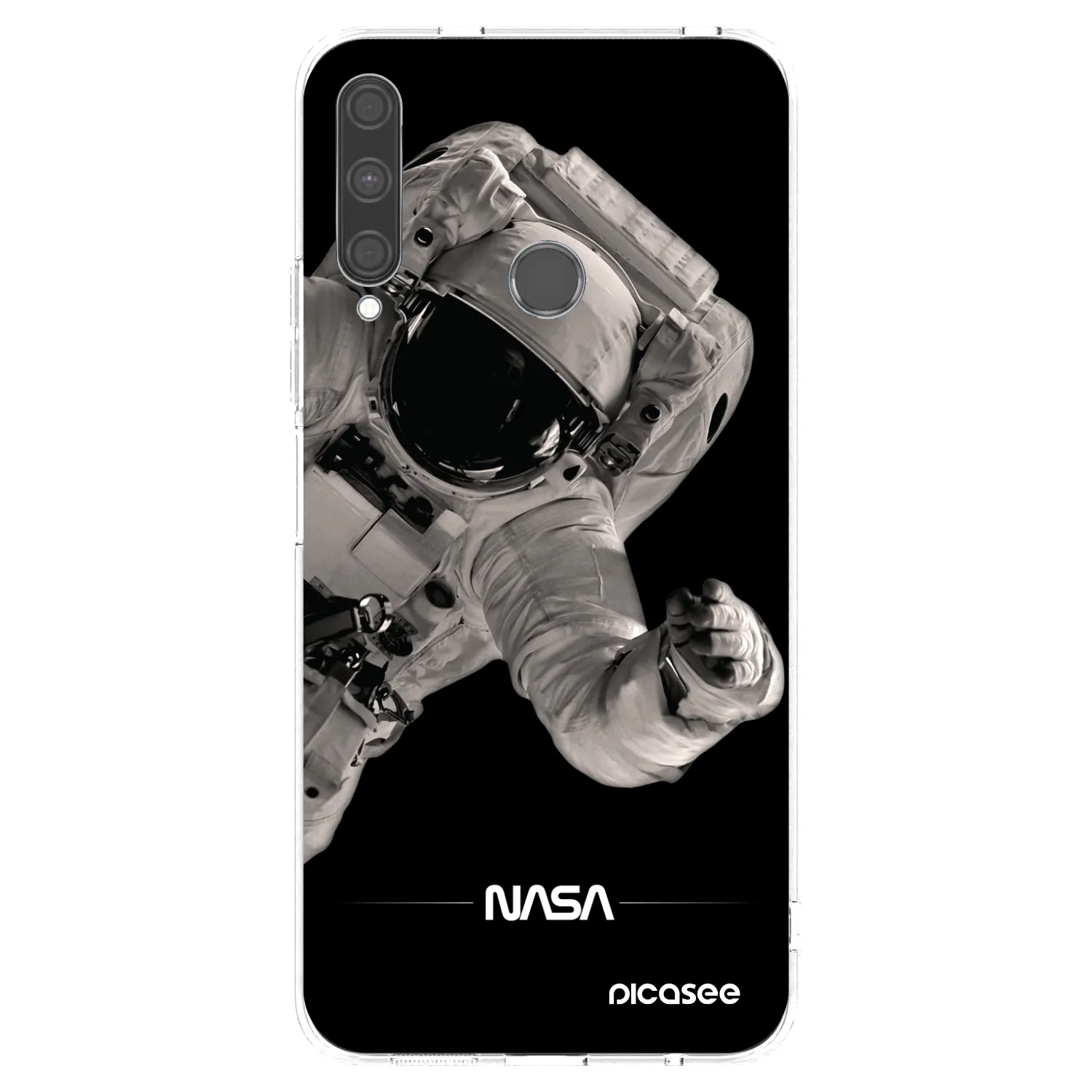 Picasee átlátszó szilikon tok az alábbi mobiltelefonokra Huawei P40 Lite E - Astronaut Big