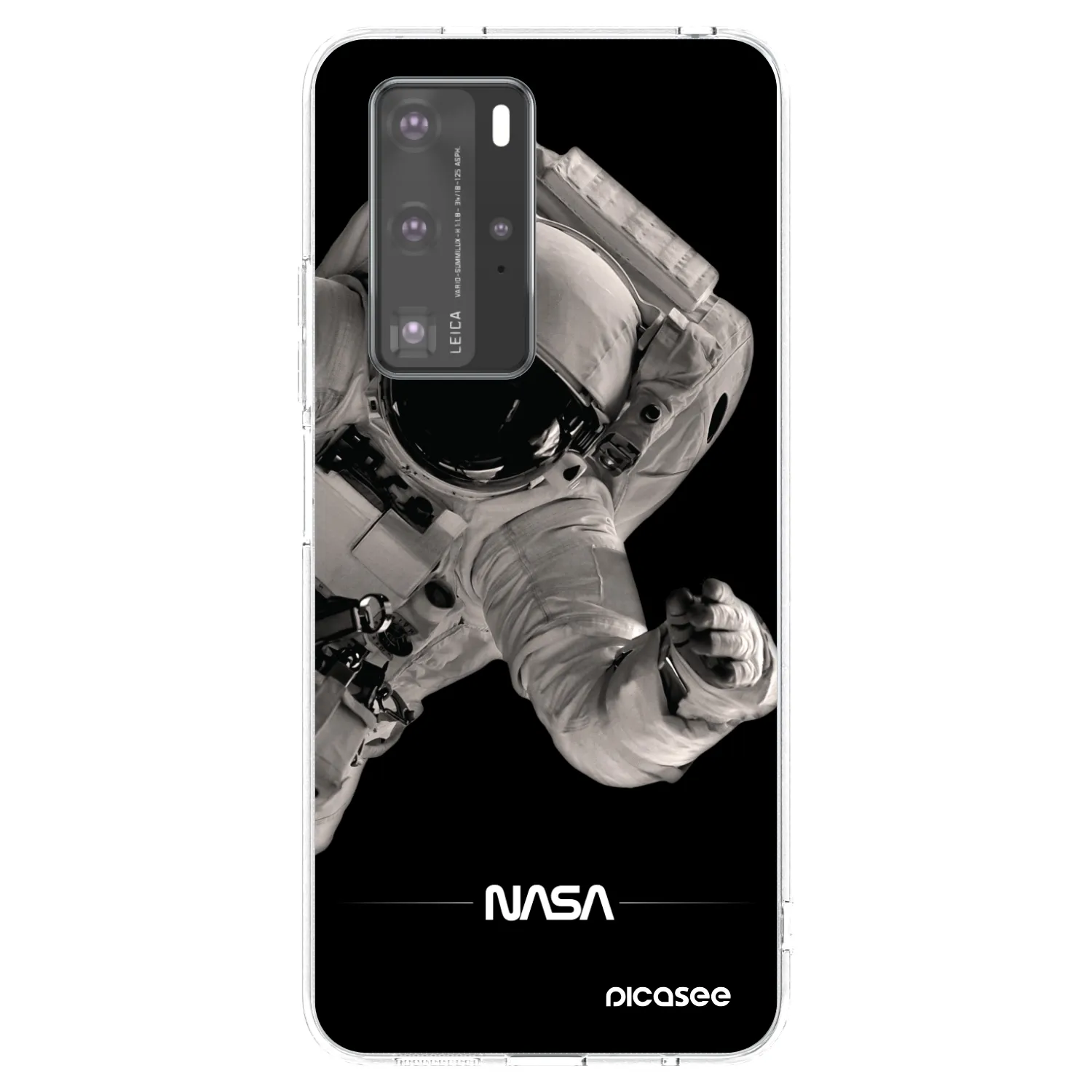 Picasee átlátszó szilikon tok az alábbi mobiltelefonokra Huawei P40 Pro - Astronaut Big