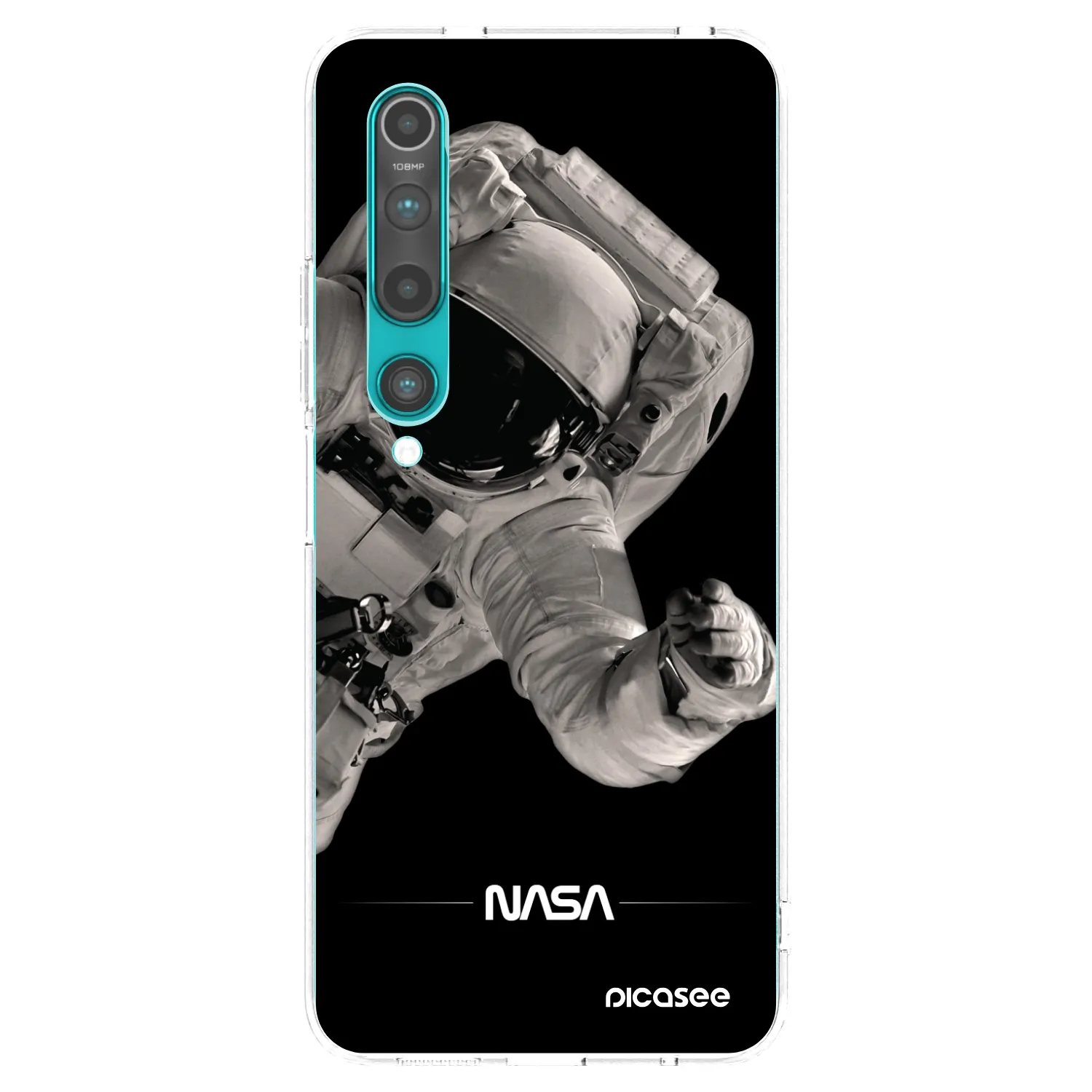 Picasee átlátszó szilikon tok az alábbi mobiltelefonokra Xiaomi Mi 10 - Astronaut Big