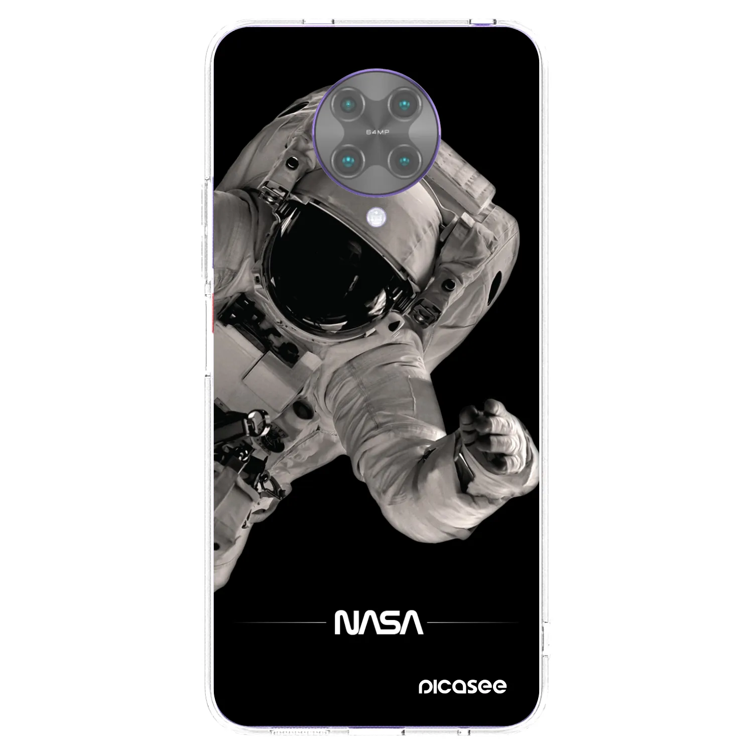 Picasee átlátszó szilikon tok az alábbi mobiltelefonokra Xiaomi Poco F2 Pro - Astronaut Big