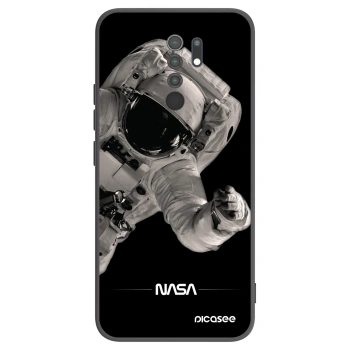 Picasee fekete szilikon tok az alábbi mobiltelefonokra Xiaomi Redmi 9 - Astronaut Big
