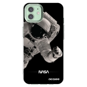 Picasee átlátszó szilikon tok az alábbi mobiltelefonokra Apple iPhone 12 - Astronaut Big